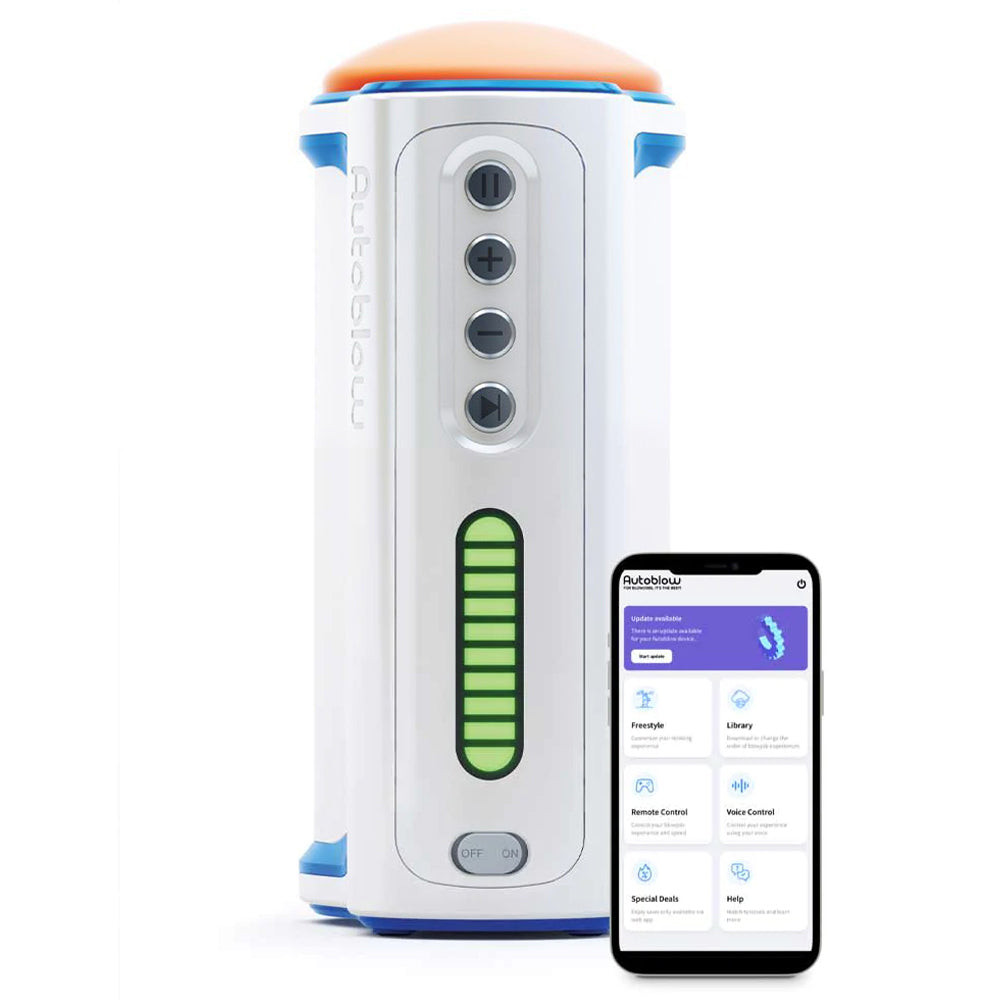 Autoblow A.I.+ WiFi Enabled Automatic Blowjob Machine for Men - Hands-Free Adult Toy for Solo Pleasure & Couples Play