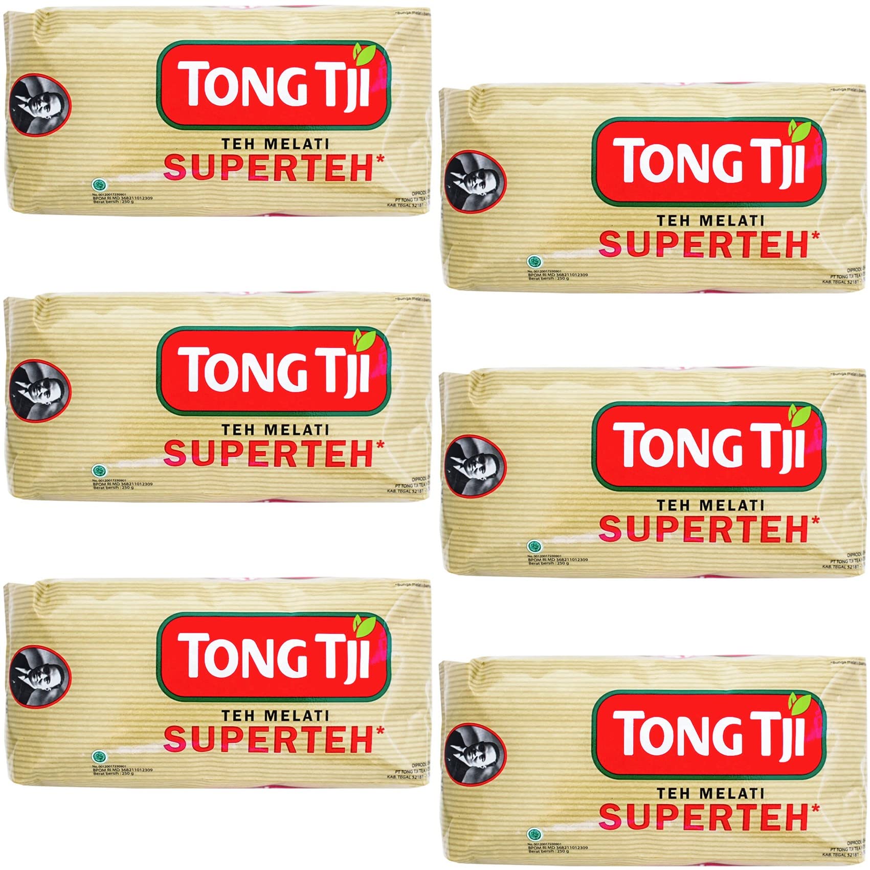 Premium Tong Tji Super Loose Tea - 250g (Pack of 6) | High-Quality Chinese Tea for Brewing, Gifting & Relaxation | Perfect for Tea Ceremonies, Afternoon Tea & Daily Wellness