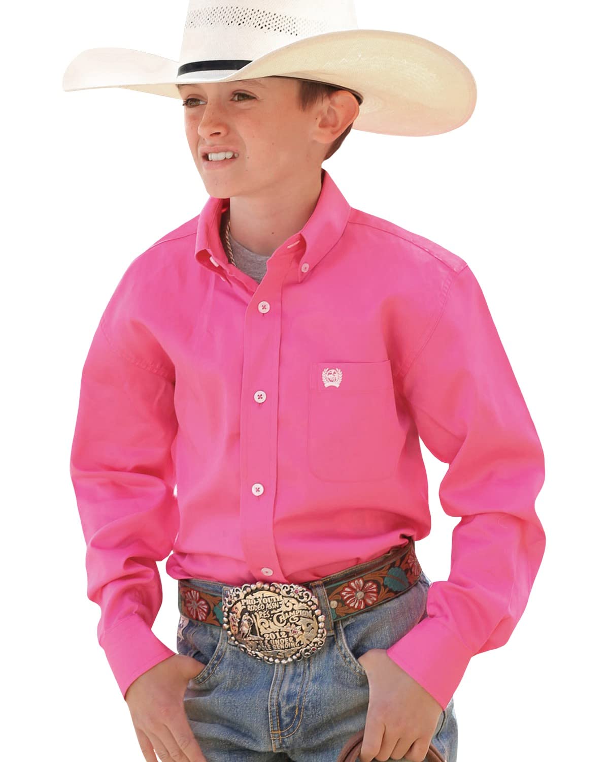 Boys Western Cinch Belt - Adjustable Cowboy Belt for Kids & Teens - Perfect for Rodeo, Horseback Riding & Western Outfits