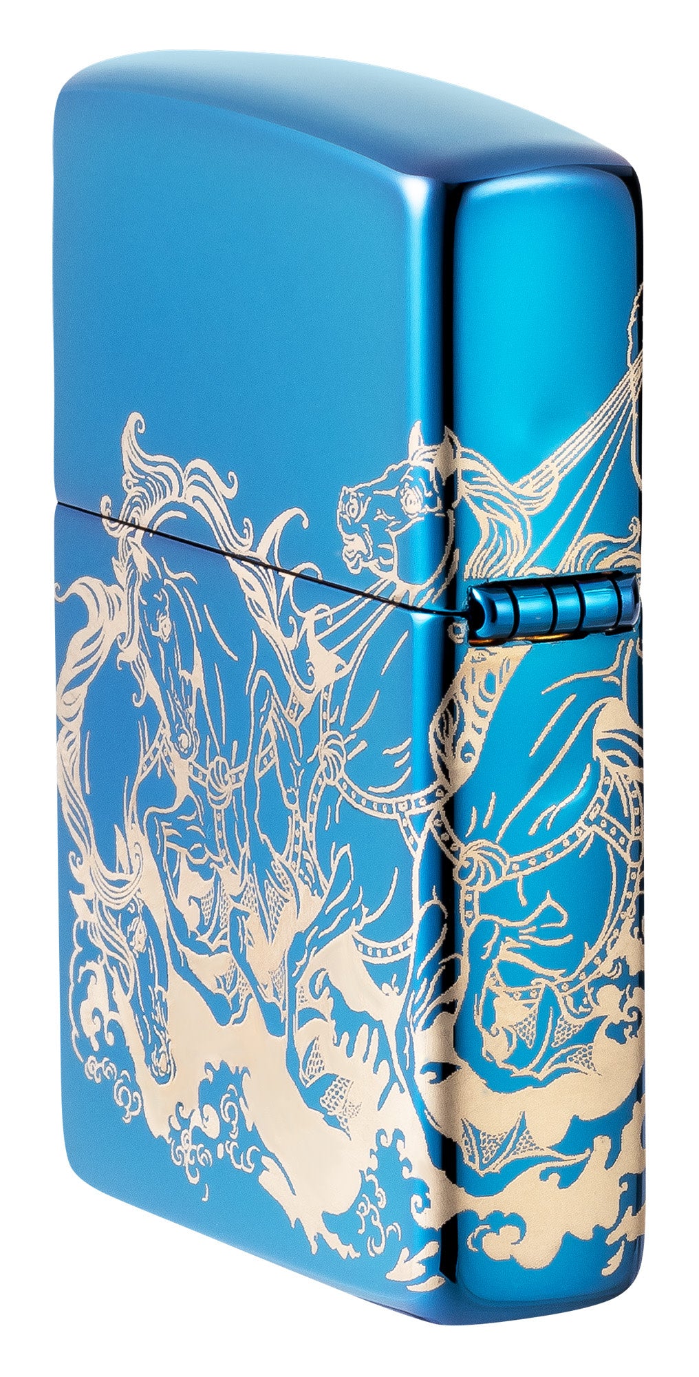 Atlantis Design High Polish Blue 360 Photo Image - Perfect for Home Decor, Wall Art, and Office Display
