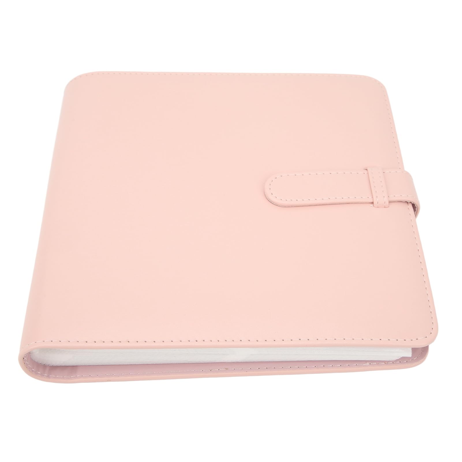 3 Inch 288 Pockets Large Capacity Photo Album - PU Leather Scrapbook for Mini 12 & 11 Polaroid Pictures (Pink) - Perfect for Baby Shower, Wedding Memories & Family Photo Storage