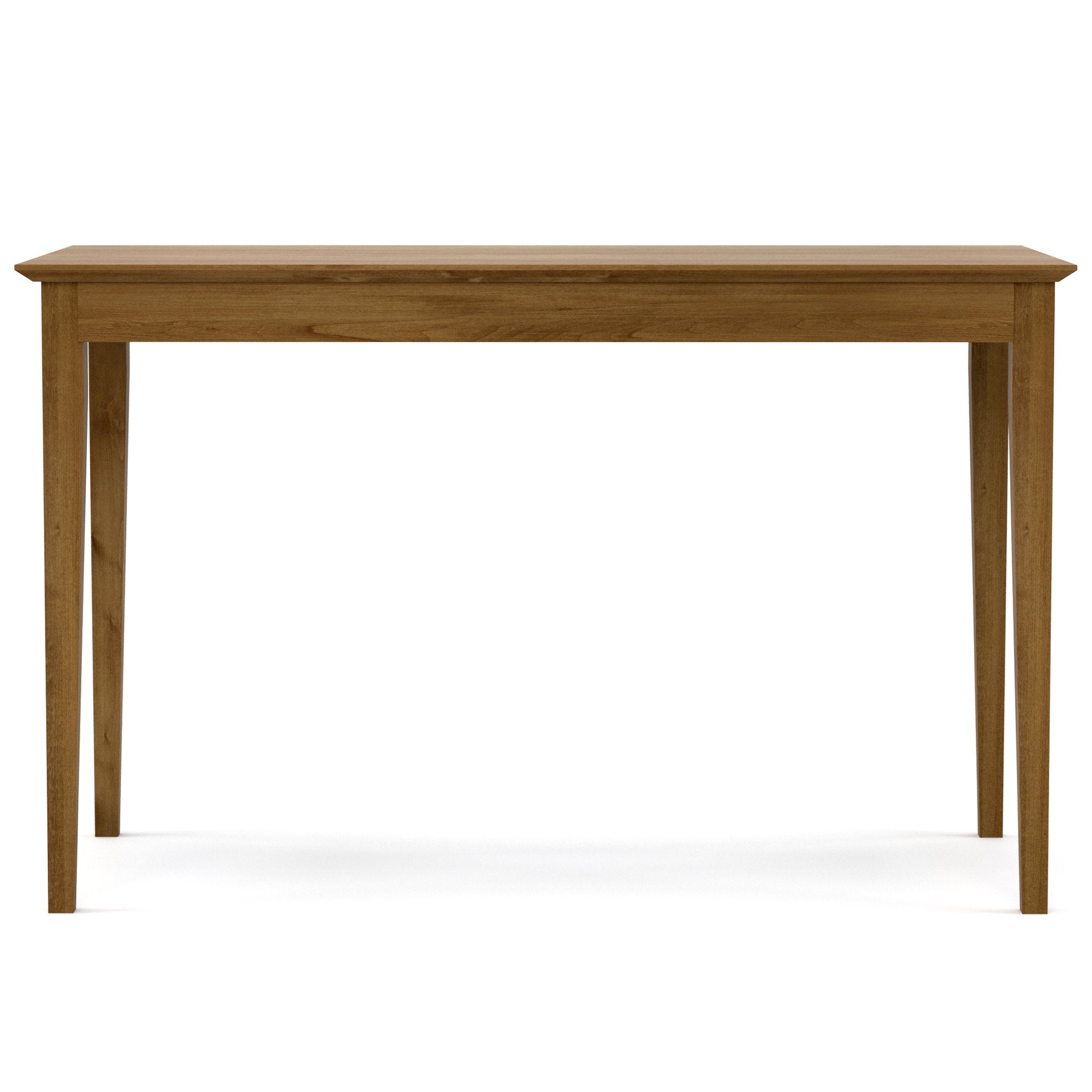 48 Inch Gable Road Desk Table - Modern Home Office & Study Workstation for Remote Work & Online Learning