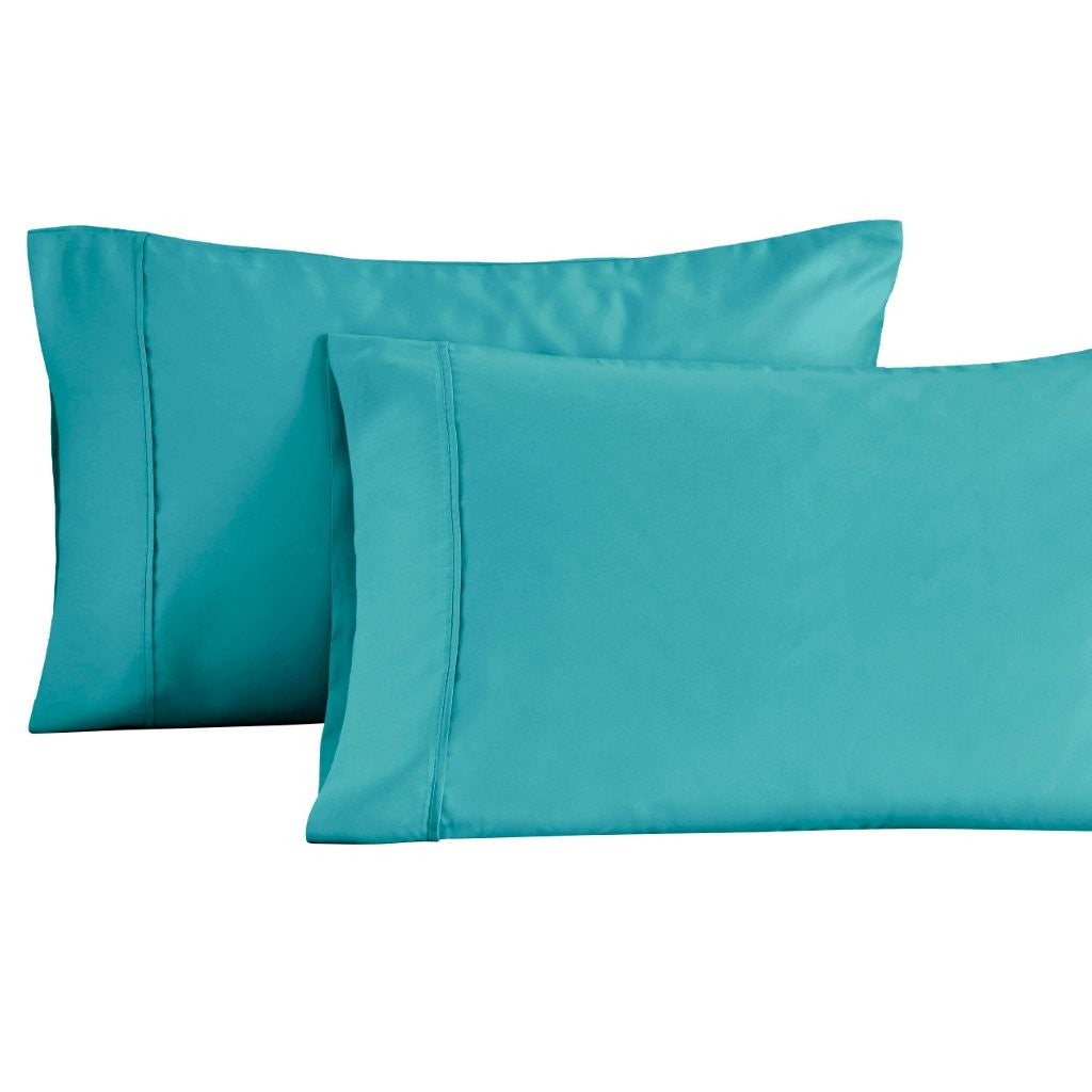 Premium 1400-1500 Thread Count Cotton Blend Pillowcase Set of 2 - Ultra Soft & Breathable Bedding for Side Sleepers & Hot Sleepers - Perfect for Master Bedroom, Guest Room & Luxury Hotels