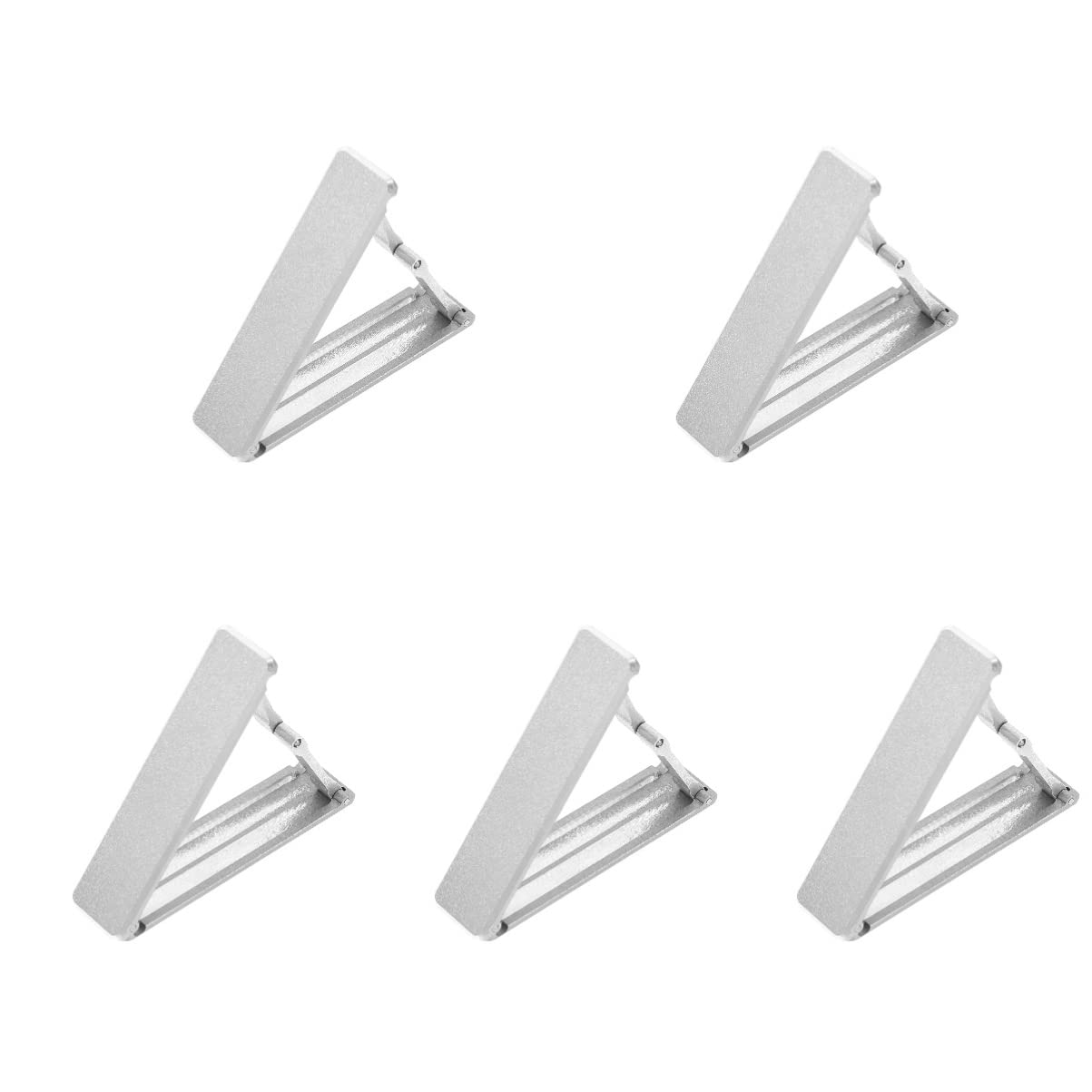 UKCOCO Portable 5-Piece Invisible Cell Phone Stand - Foldable Phone Holder for Smartphones, Tablets & Devices - Perfect for Home, Office, Travel & Hands-Free Viewing