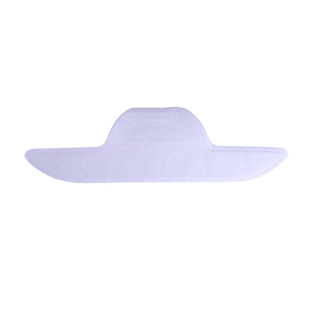 100pcs Disposable Neck Sweat Pads for Men & Women - Soft Collar Sweat Pads for Sports, Workouts & Hot Weather - Keep Cool & Dry During Exercise, Gym & Outdoor Activities