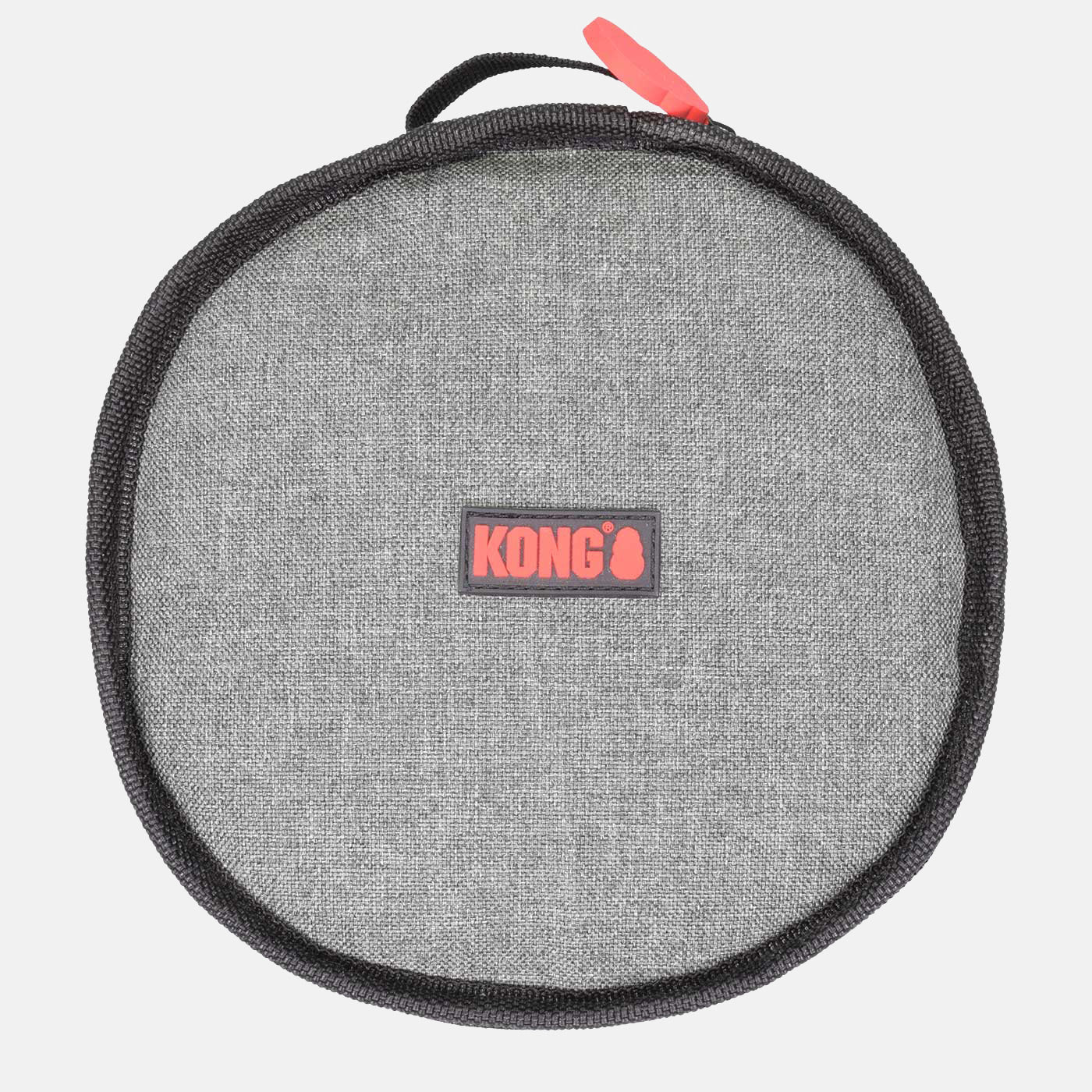 KONG Foldable Travel Dog Bowl - Portable Collapsible Pet Food & Water Dish for Dogs on the Go - Perfect for Hiking, Camping & Outdoor Adventures