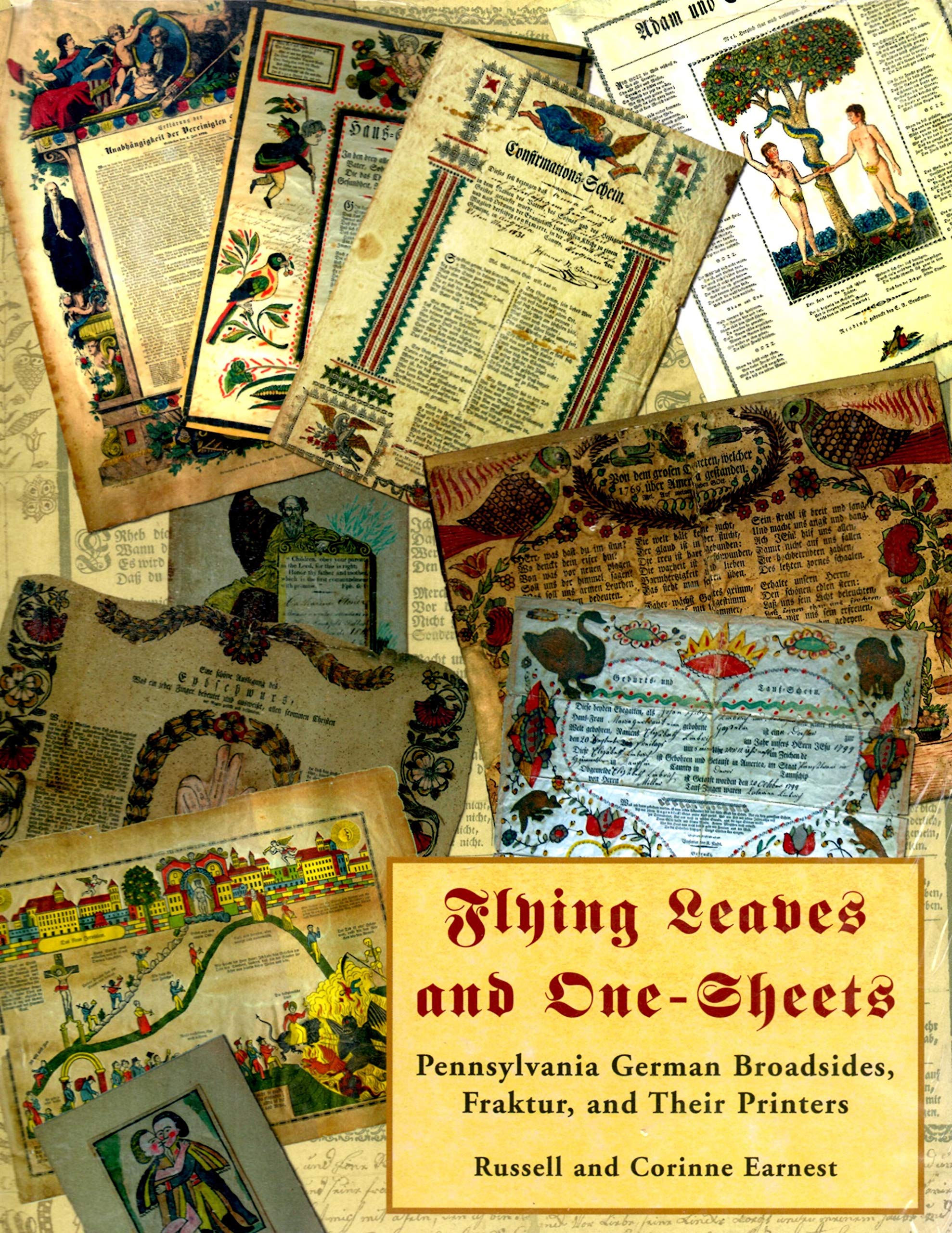 Flying Leaves and One-Sheets: Authentic Pennsylvania German Broadsides & Fraktur Art | Vintage Prints for Home Decor, Genealogy Research, and Historical Collections