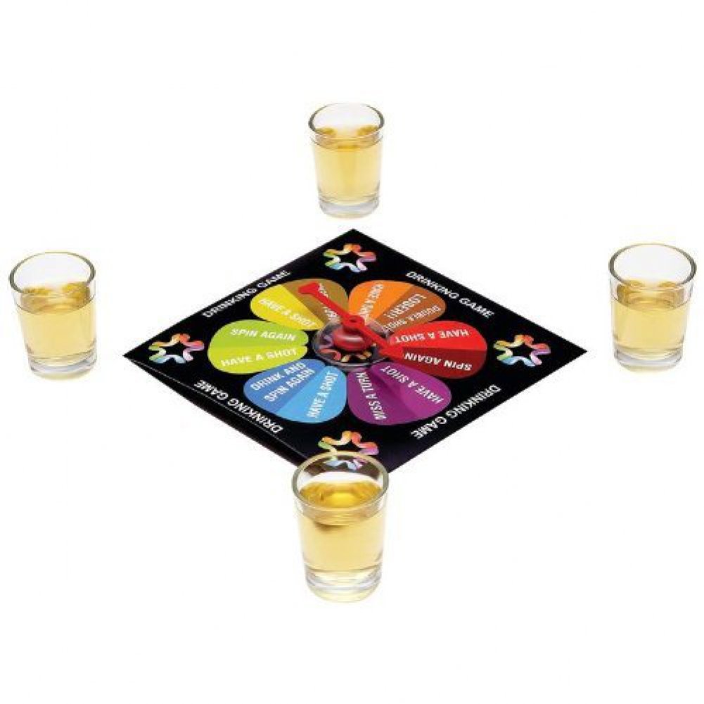 Last Man Standing Drinking Spinner Game - Fun Party Drinking Game for Adults - Perfect for Bachelor Parties, Game Nights & Social Gatherings