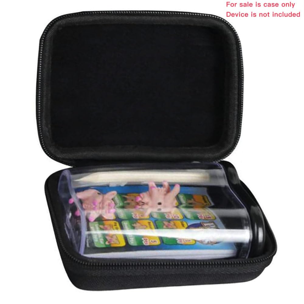 Hard Travel Case for Winning Moves Games Pass The Pigs - Durable Protective Storage for Game Pieces, Perfect for Travel, Camping, and Family Game Nights