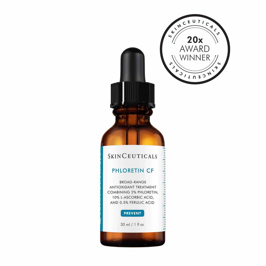 SkinCeuticals Phloretin CF Antioxidant Serum - Vitamin C & Ferulic Acid Treatment for Brightening & Anti-Aging - Perfect for Daily Skincare Routine & Sun Protection