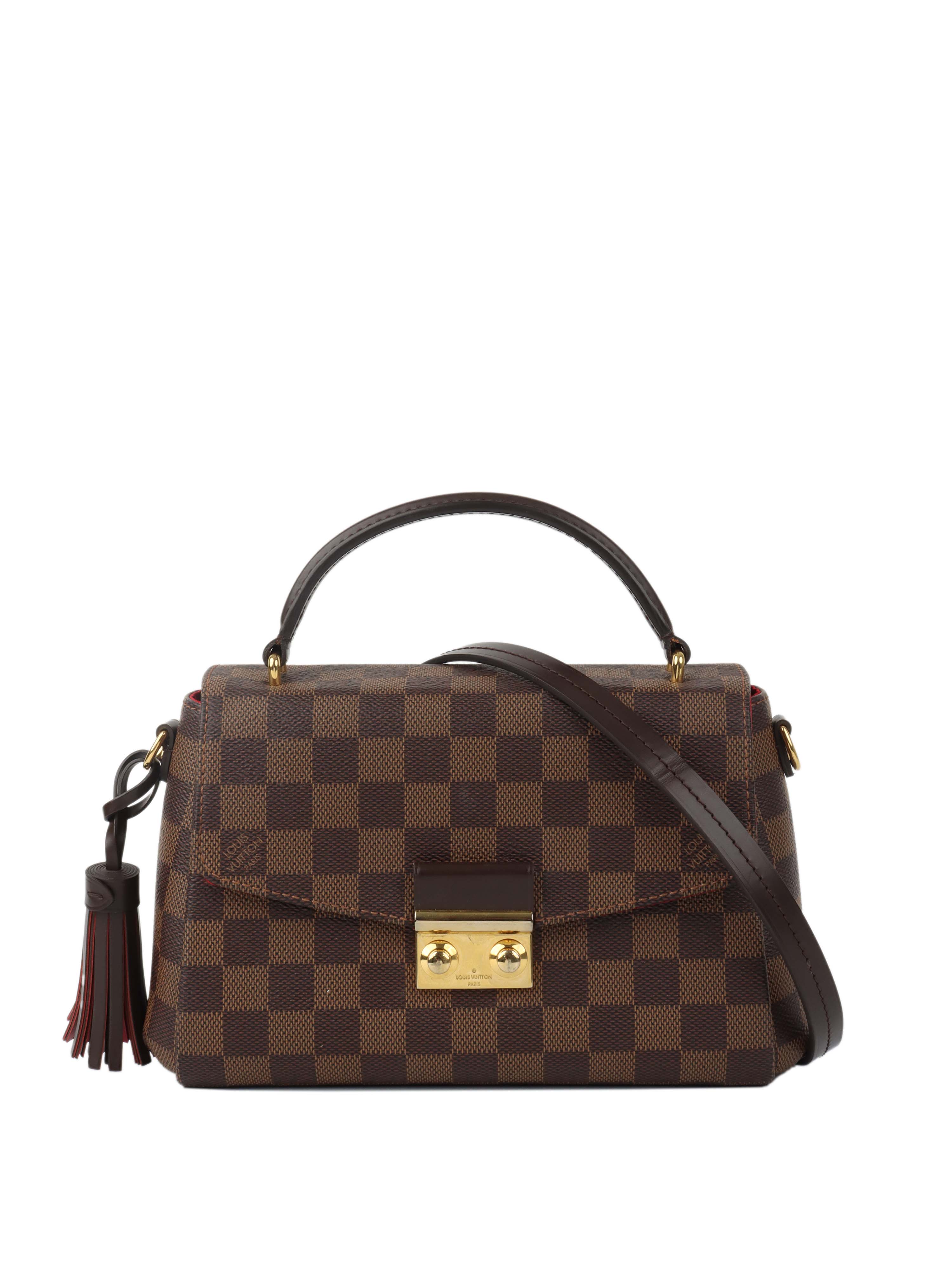 Louis Vuitton Damier Ebene Croisette Bag - Stylish Crossbody Handbag for Women | Perfect for Work, Travel & Everyday Use