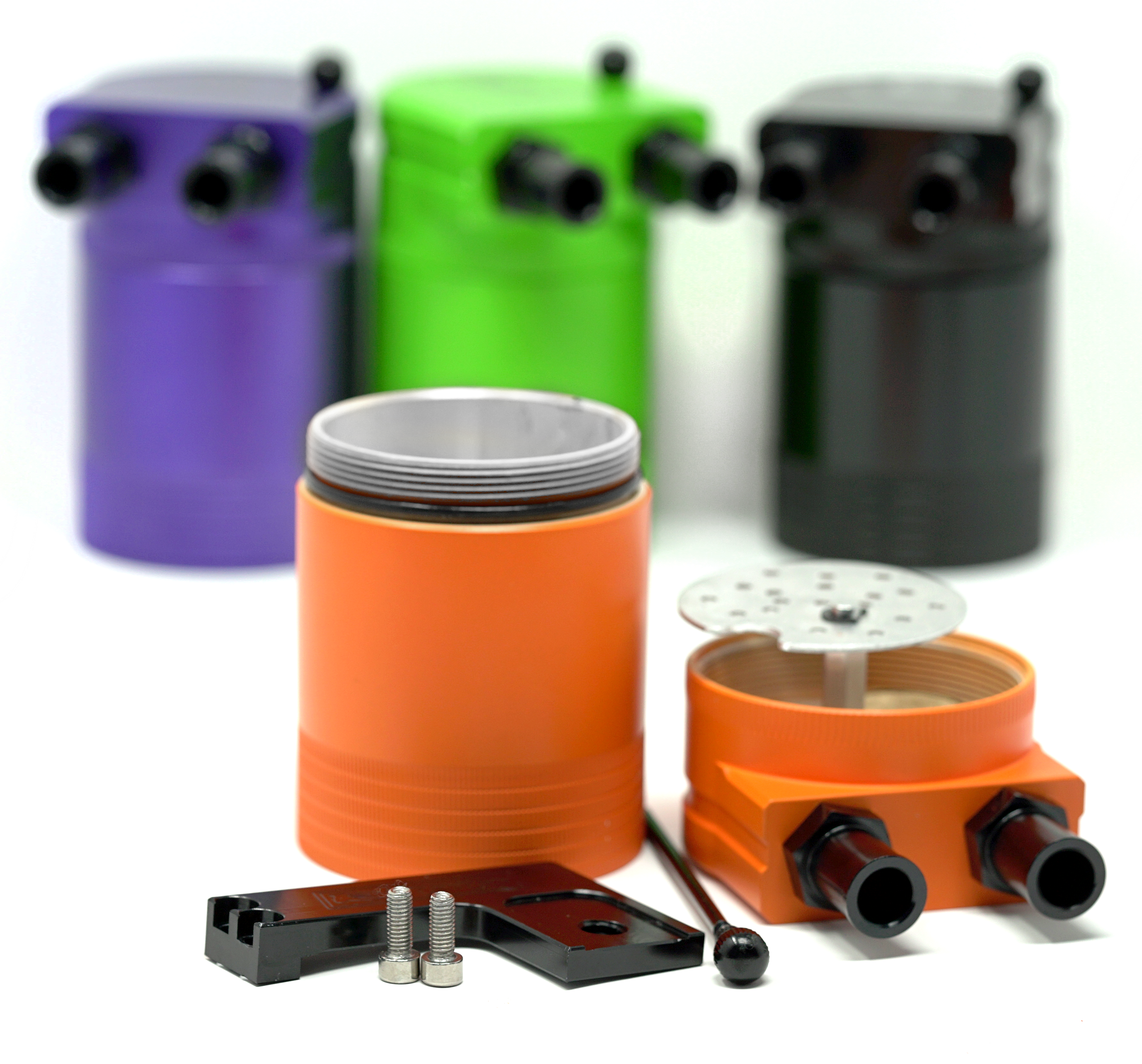 RAM 1500 V6 Oil Catch Can Kit - High Performance Baffled Air Oil Separator for 5.7L Hemi V8 Engine - Reduce Carbon Build Up & Improve Engine Life - Perfect for Off-Roading & Towing Applications