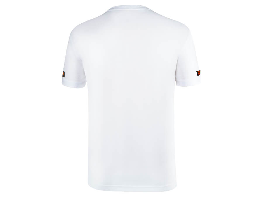 Victor T LZJ302 Unisex Badminton T-Shirt - Breathable Quick-Dry Sports Shirt for Men & Women [White] - Perfect for Training, Matches & Casual Wear
