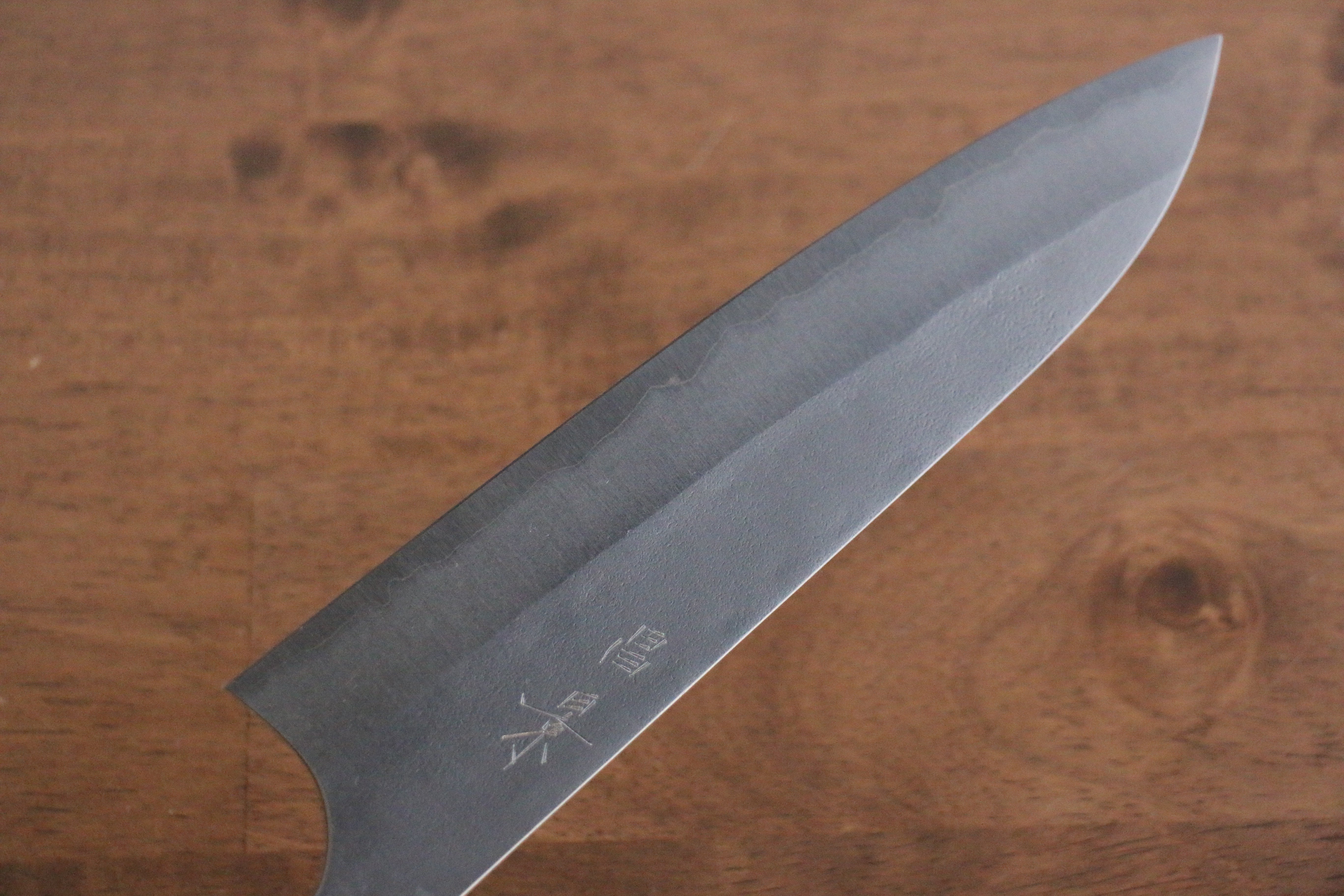 Masakage Yuki White Steel No.2 Nashiji Gyuto 180mm Japanese Chef Knife with Magnolia Handle - Perfect for Sushi, Meat Cutting & Professional Kitchen Use