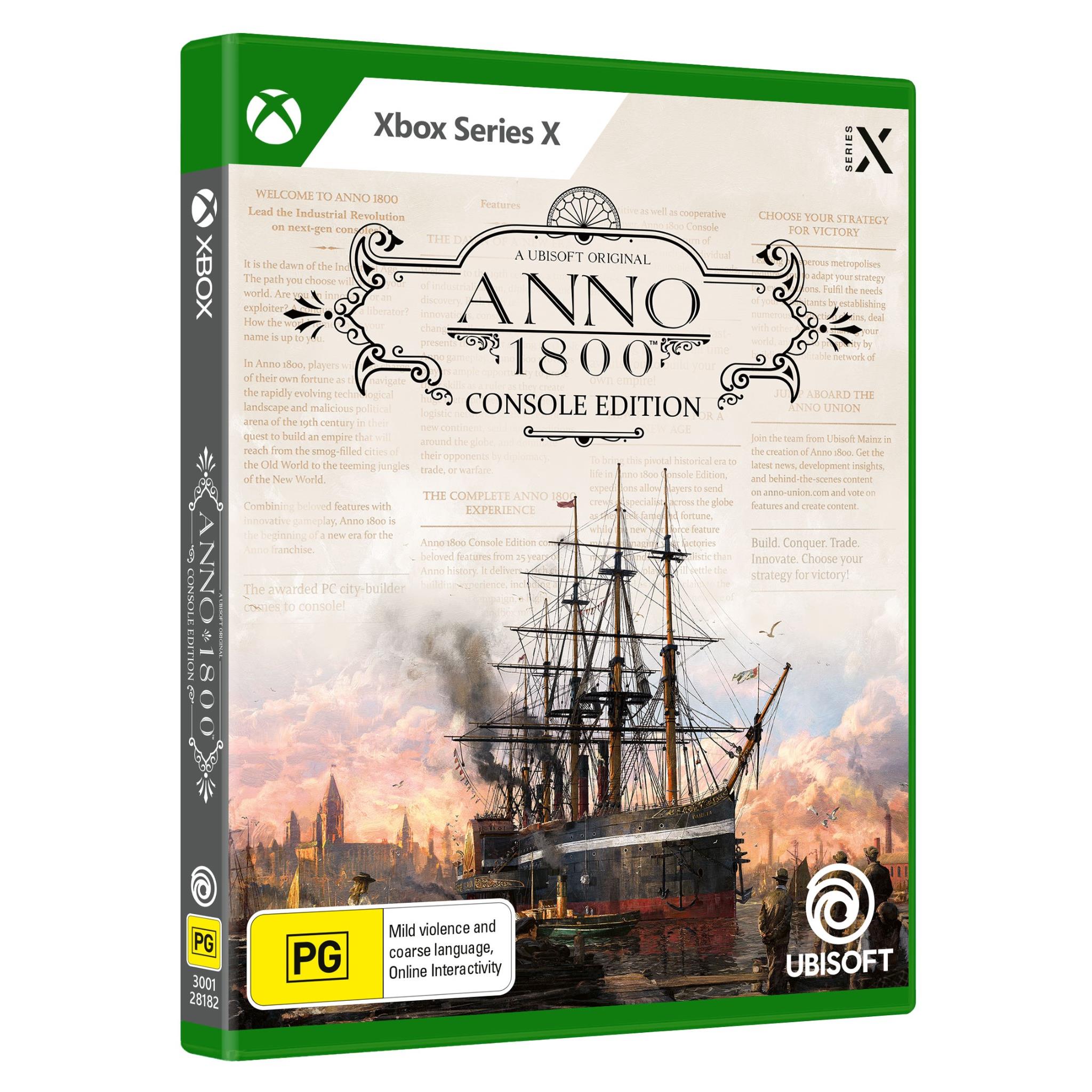 Anno 1800 Console Edition - Ultimate City Building Strategy Game for PS5 & Xbox | Build Your Empire in the Industrial Revolution Era | Perfect for Strategy Lovers & History Enthusiasts