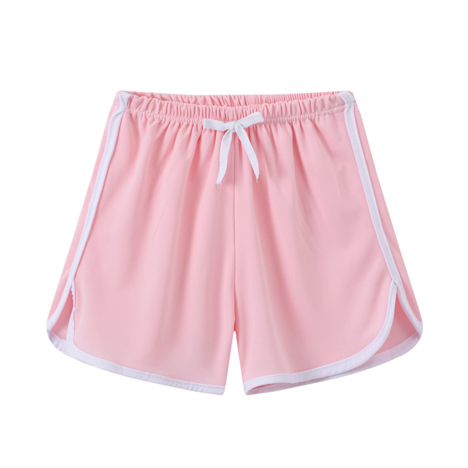 Toddler Boys Girls Solid Sport Shorts - Summer Casual Beach Shorts for Kids, Perfect for Holiday, Playground, and Outdoor Activities