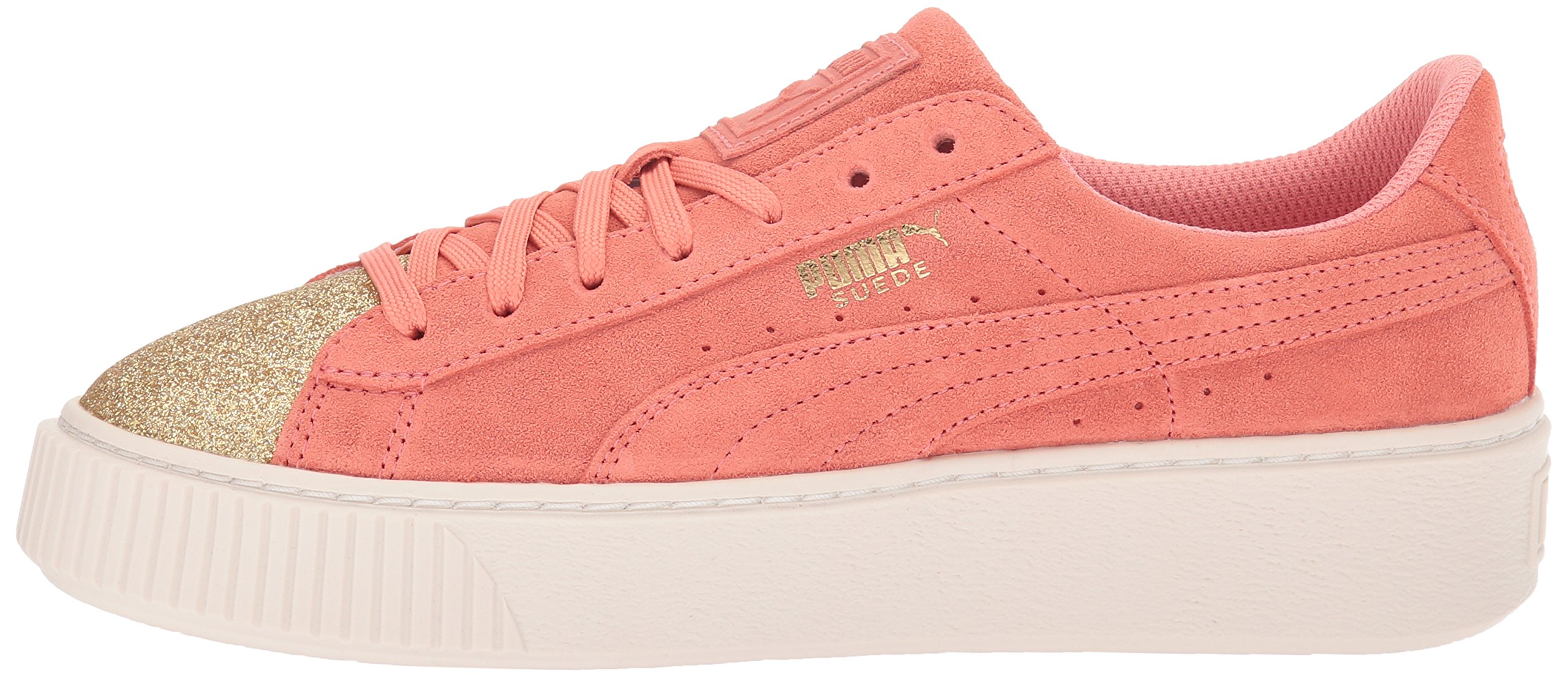 PUMA Unisex-Child Suede Platform Sneakers - Classic Retro Style Kids Shoes for School, Play & Everyday Wear