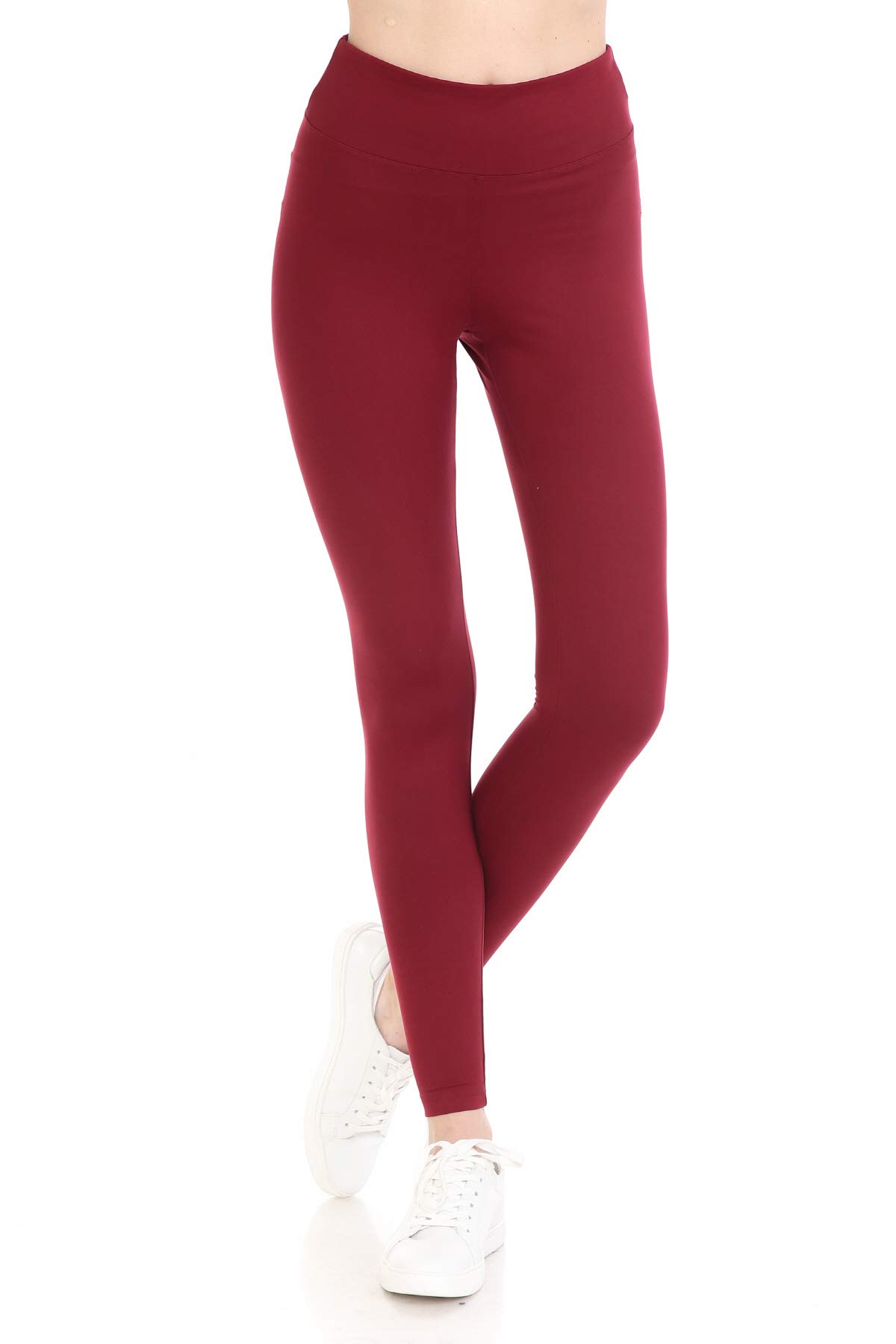 Leggings Depot Women's ActiveFlex High Waist Yoga Leggings - Breathable Workout Pants for Running, Gym & Lounge Wear - Plus Size Available