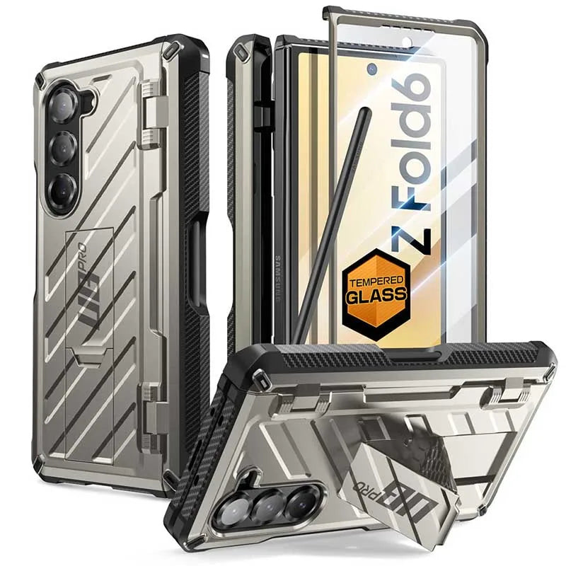 SUPCASE Unicorn Beetle Pro Rugged Case for Samsung Galaxy Z Fold 6 - Shockproof Protective Cover with Built-in Screen Protector | Perfect for Outdoor, Work & Travel Use