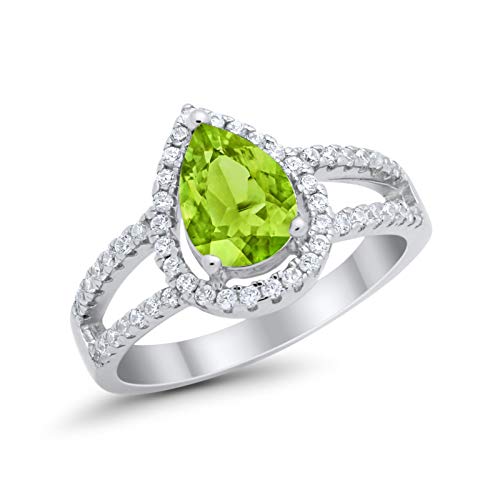 Simulated Peridot CZ