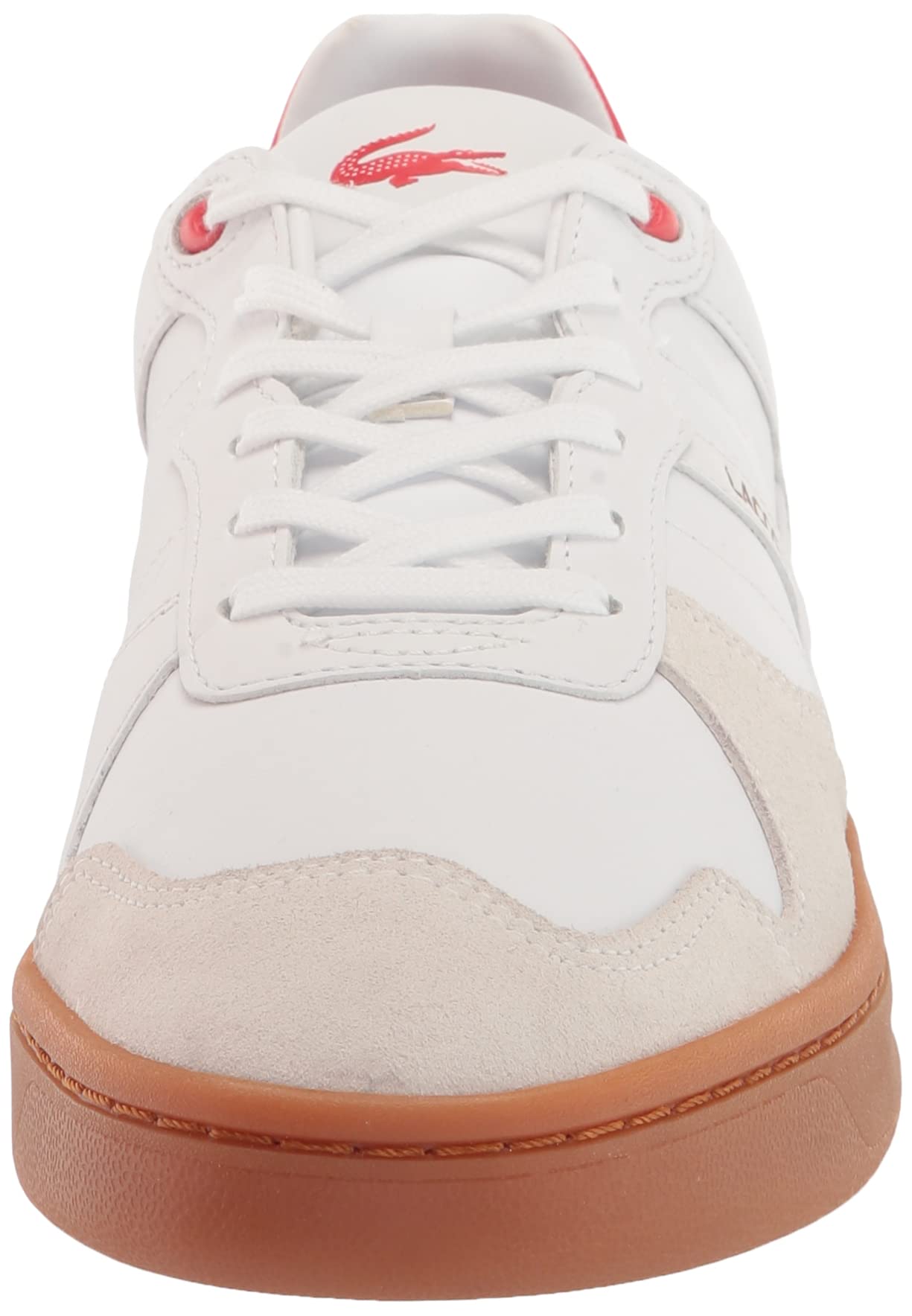 Lacoste Women's Perf-Shot Sneakers - Comfortable Casual White Tennis Shoes for Women | Perfect for Walking, Gym, and Everyday Wear