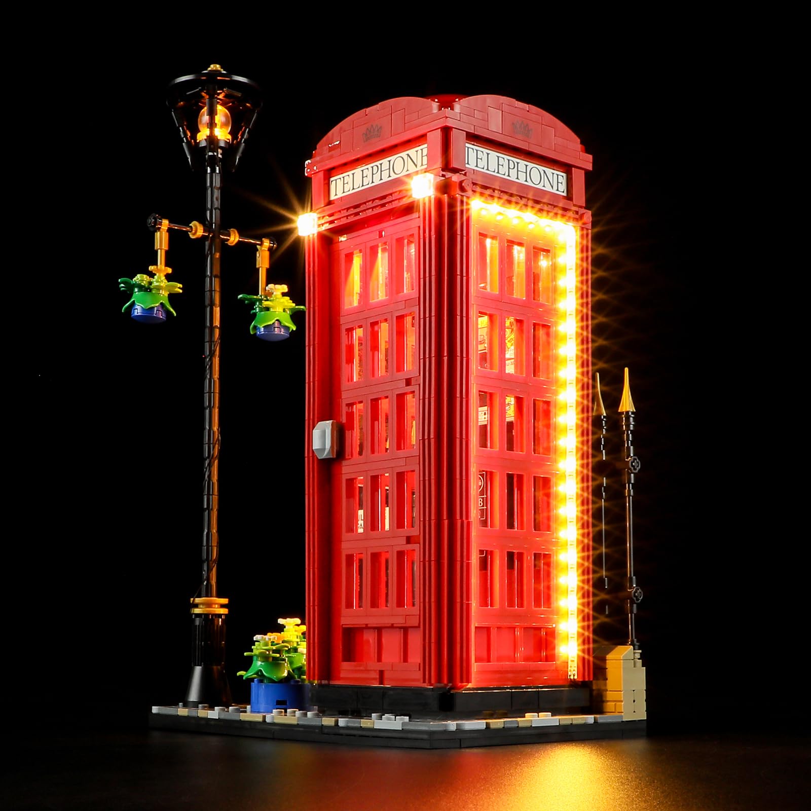 LIGHTAILING LED Lighting Kit for Lego 21347 London Telephone Booth - Compatible with Building Blocks Model - Perfect for Home Decoration & Lego Display