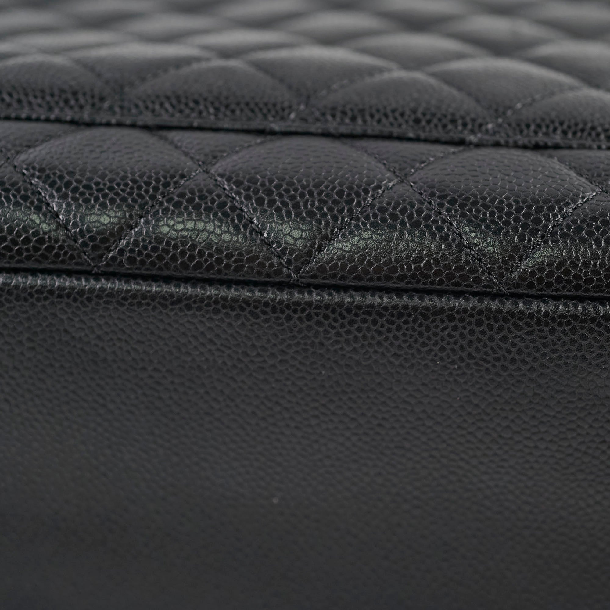 Chanel Caviar Leather Grand Shopping Tote GST Black Handbag - Luxury Designer Tote for Women, Perfect for Work, Travel & Everyday Use