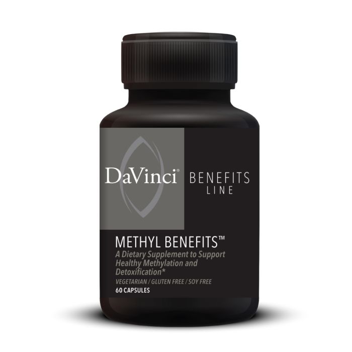Davinci Labs Methyl Benefits™ - 60 Capsules for Enhanced Methylation Support & Energy Boost | Ideal for Daily Wellness & Detox