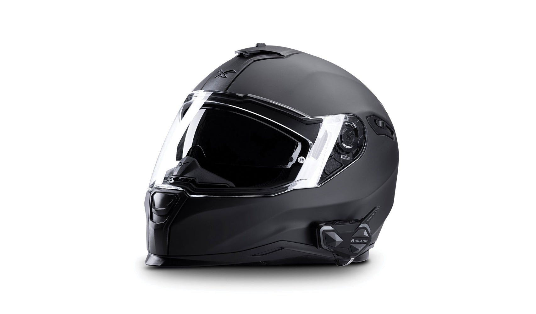 BTR1 Advanced Bluetooth® Intercom Headset 2 Pack - Long Range Wireless Communication for Motorcycle Riders, Bikers & Outdoor Adventures (BTR1TWIN) - Perfect for Group Riding, Road Trips & Off-Road Excursions