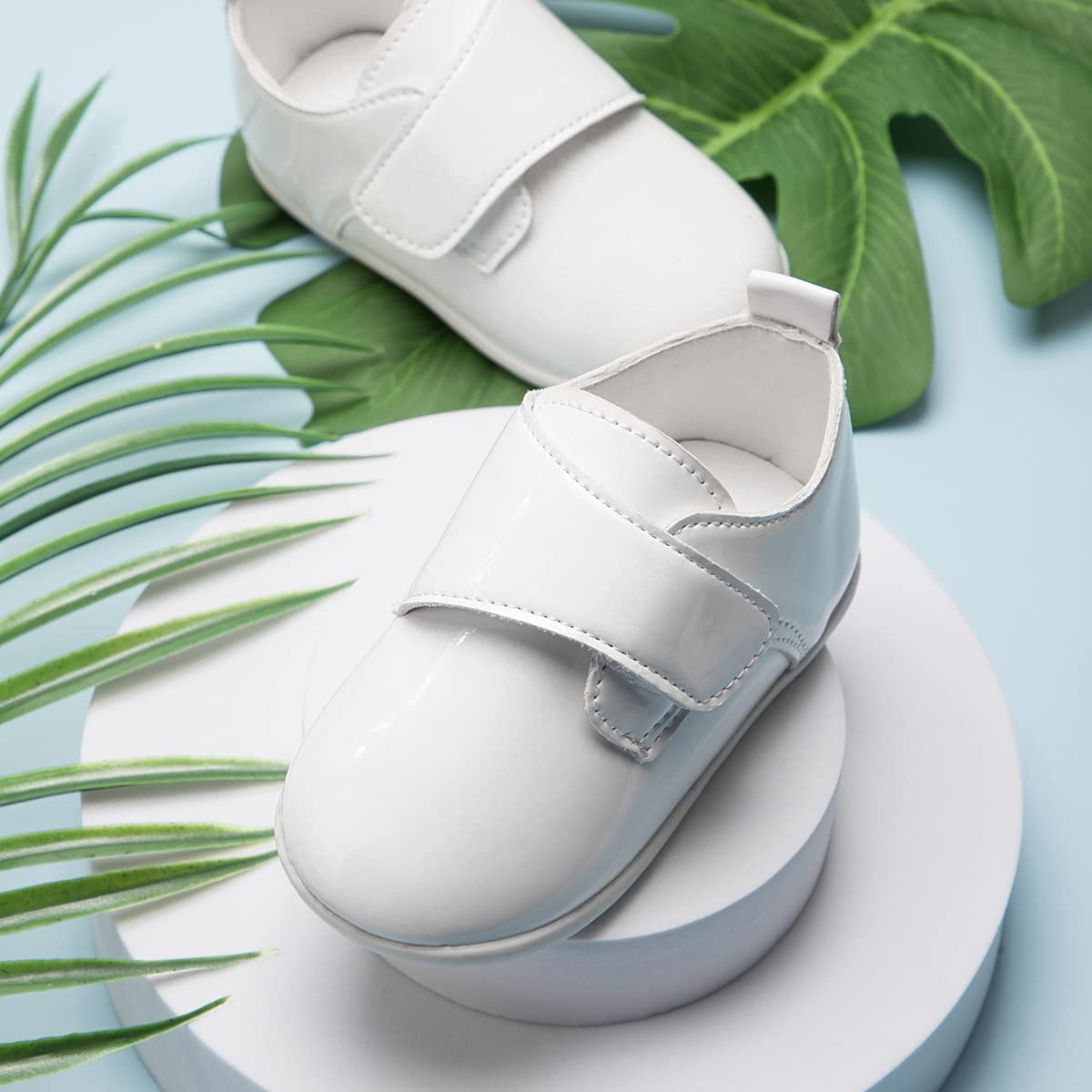 Baby Oxford Shoes - PU Leather Loafers with Soft Sole for Toddlers | Wedding & Dress Shoes