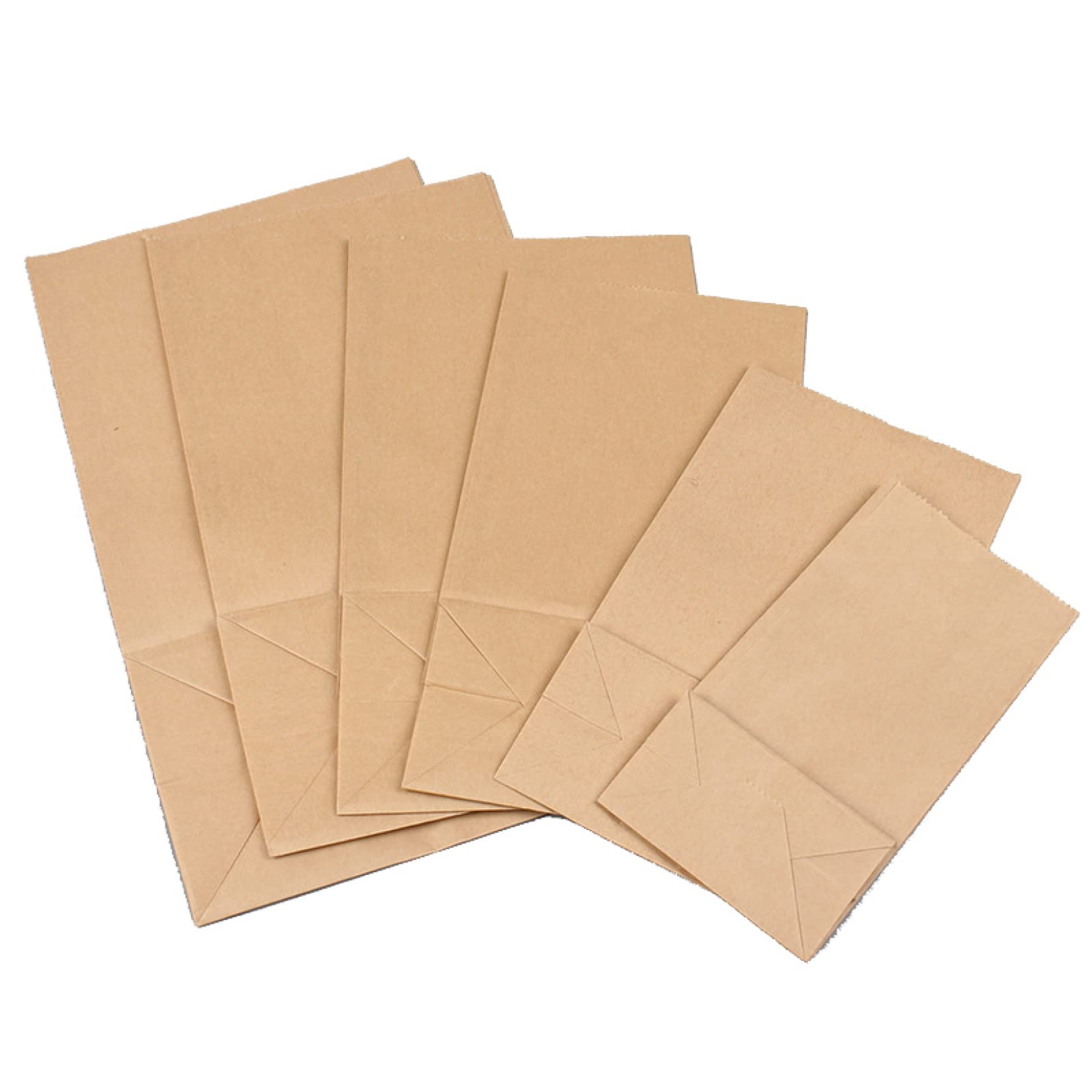 10-Pack Eco-Friendly Brown Kraft Paper Bags - Perfect for Storing Desserts, Bento Boxes, Snacks & Jewelry - Ideal for Parties, Picnics, Gifts & Small Business Packaging