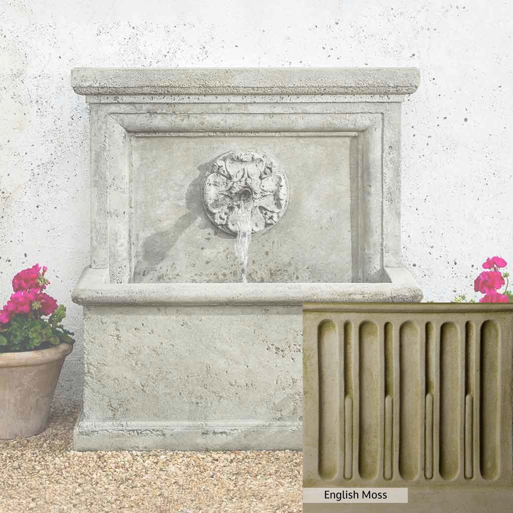 Campania International St. Aubin Outdoor Garden Fountain - Classic Tiered Water Feature for Patio, Yard, and Landscape Decor