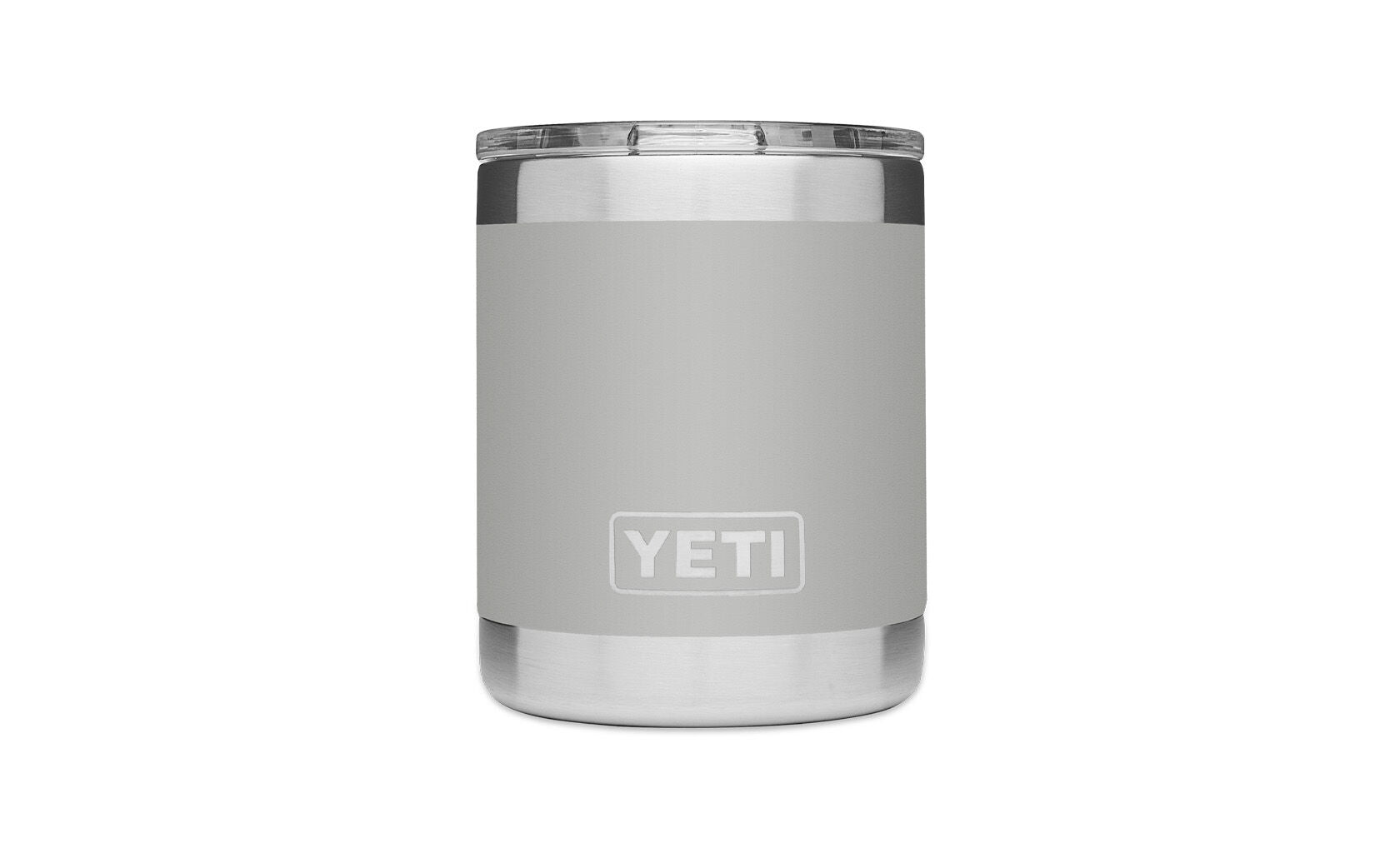 Yeti Rambler 10 oz Lowball Tumbler - Granite Gray - Insulated Stainless Steel Cup for Cocktails, Whiskey, and Cold Drinks at Home or Outdoors