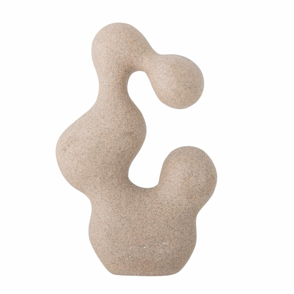 Bloomingville Alina Resin Decorative Vase H34cm - Elegant Home Decor for Living Room, Bedroom & Office