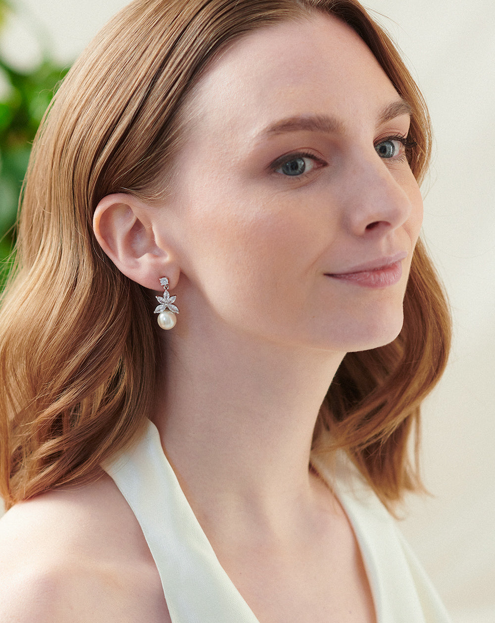 Cayden Pearl Earrings for Women - Elegant Freshwater Pearl Stud Earrings | Perfect for Weddings, Parties & Everyday Wear