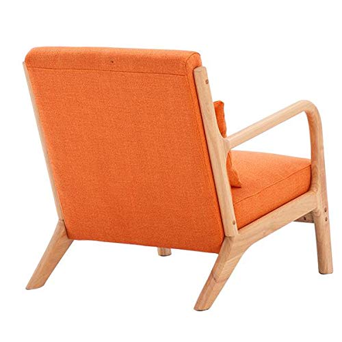Single Person Chaise Lounge Sofa - Modern Guest Chair for Living Room, Bedroom & Patio - Comfortable One-Person Furniture Piece for Relaxing & Lounging