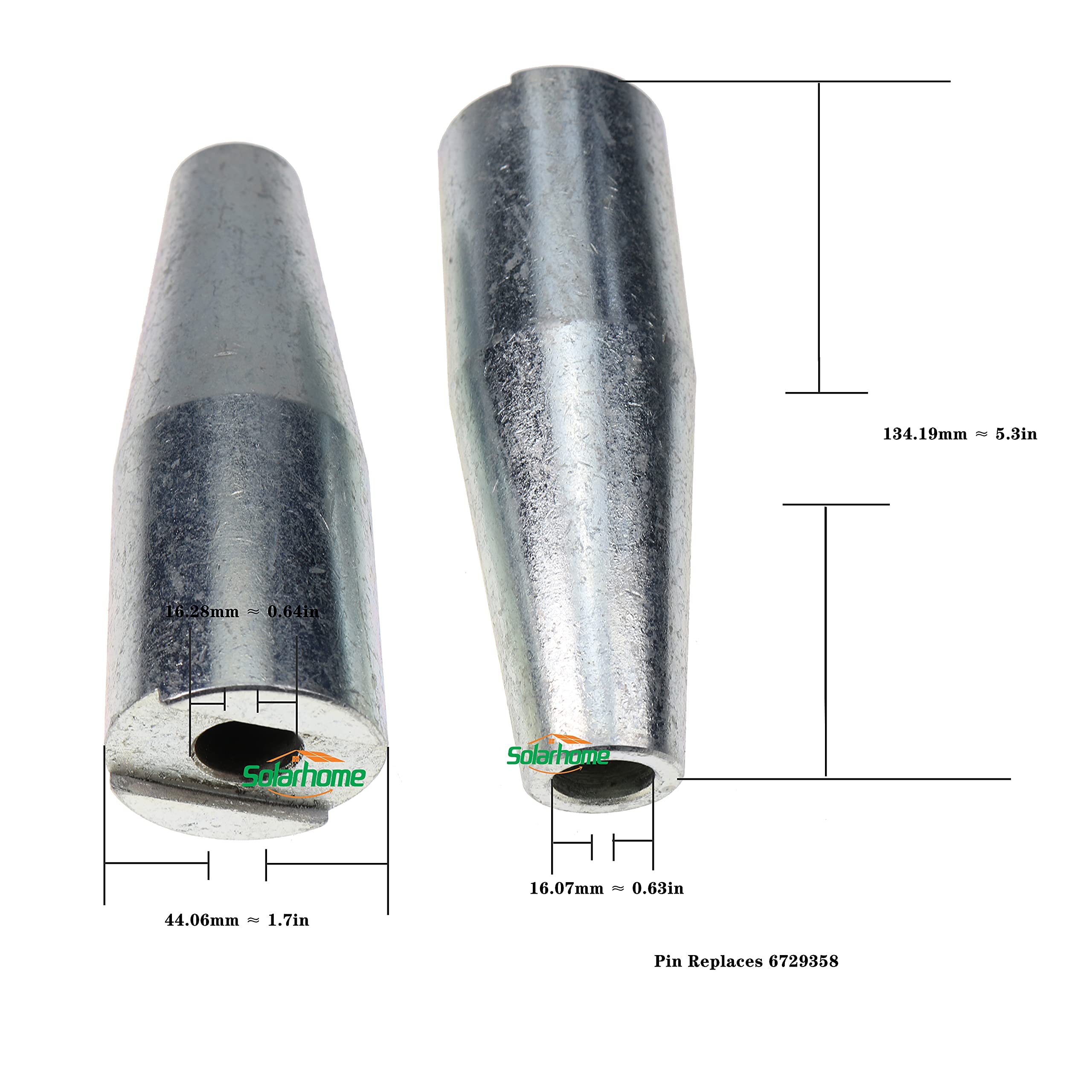 Bobcat Skid Steer Loader Bucket Pin and Bushing Kit - Compatible with S220 S250 S300 S330 A300 T250 T300 T320 Models (Part# 6805453 6577954 7139943) - Durable Replacement for Lower & Upper Bucket Linkage - Ideal for Construction, Landscaping & Farm Equipment Maintenance