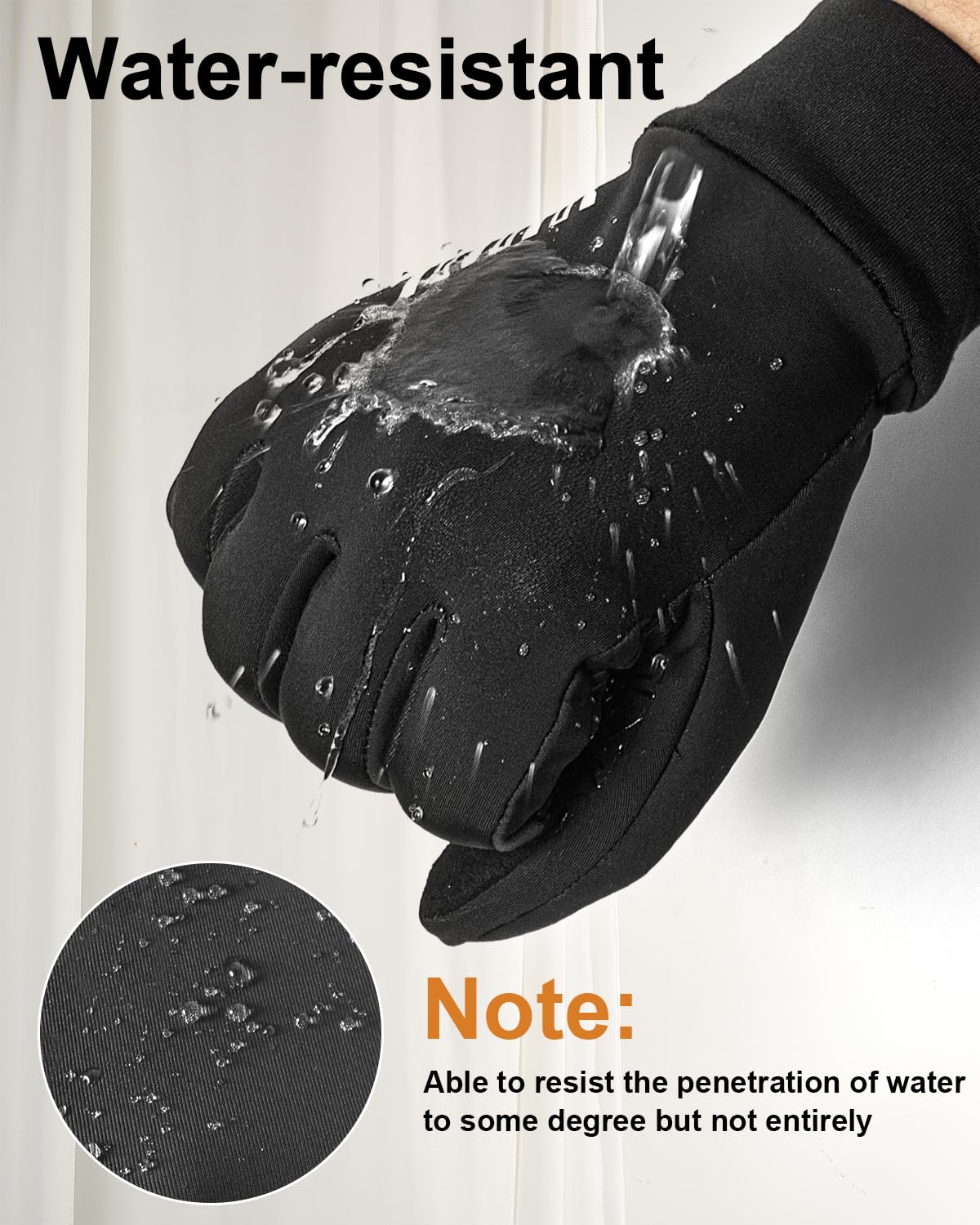 RIGWARL Waterproof Winter Gloves for Men & Women - Touchscreen Compatible Cold Weather Gloves for Skiing, Snowboarding & Outdoor Activities