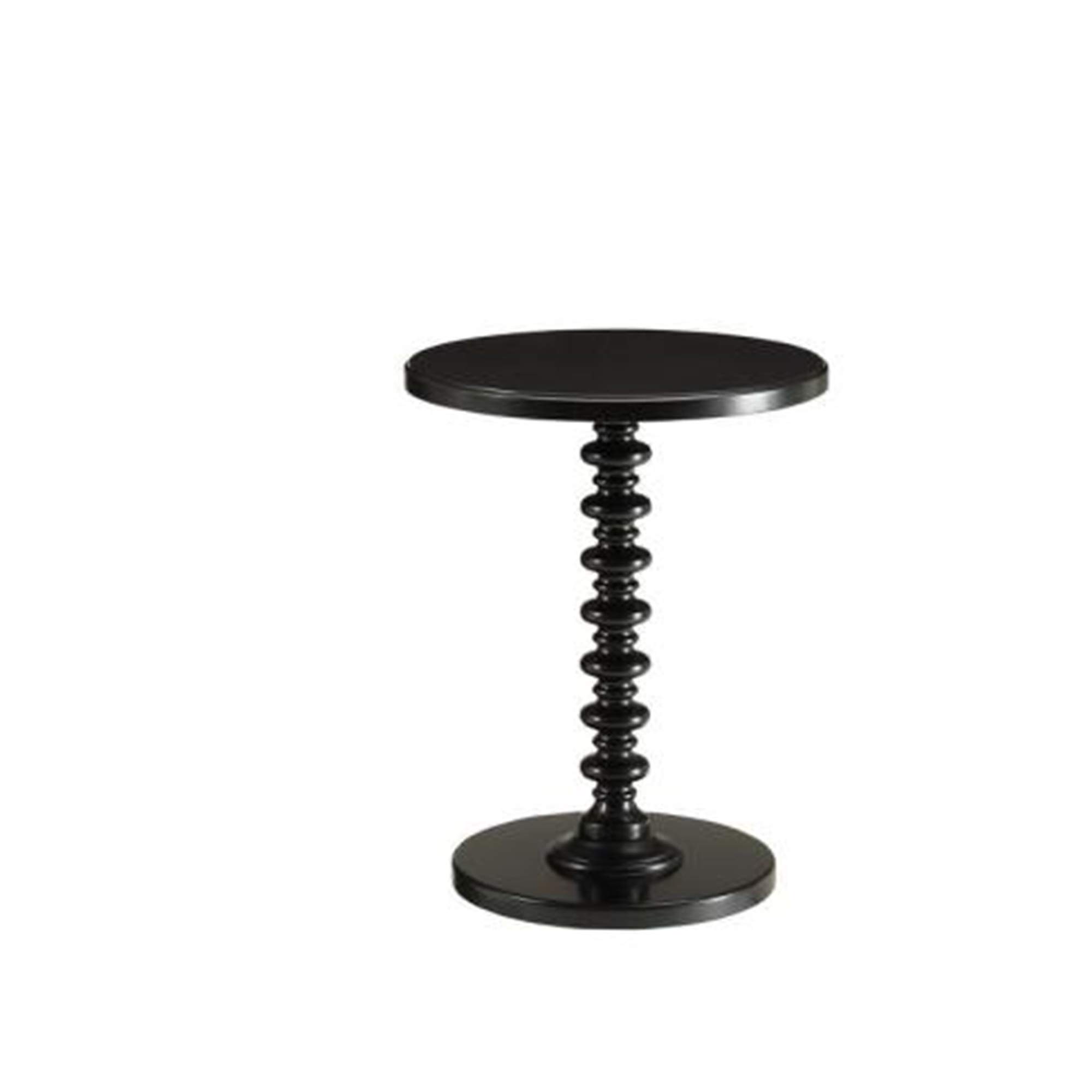 Stylish Black Benzara Side Table for Living Room, Bedroom & Office - Modern End Table with Durable Finish for Home Decor