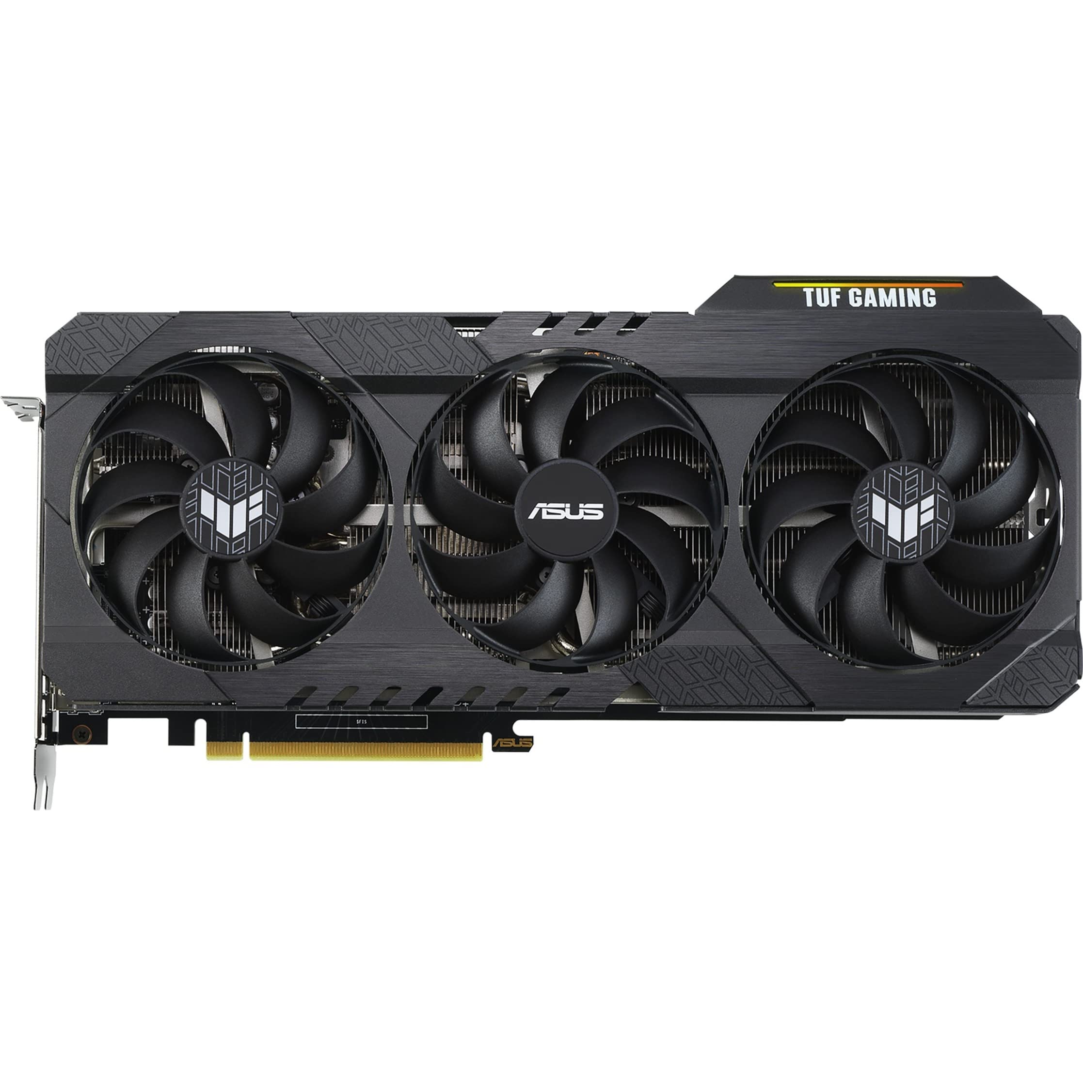 ASUS TUF Gaming NVIDIA GeForce RTX 3060 Ti V2 OC Edition 8GB GDDR6 PCIe 4.0 Graphics Card - LHR, HDMI 2.1, Dual Ball Fan Bearings, Military-Grade Durability - Perfect for 1440p Gaming, VR & Content Creation (Renewed)