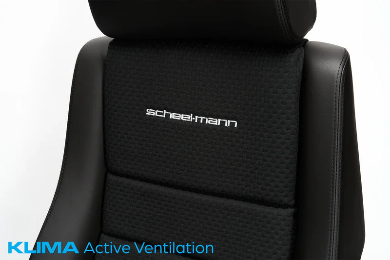 Scheel Mann Vario F XXL Climate Active Ventilation Seat - Premium Motorcycle Comfort for Long Rides & Hot Weather