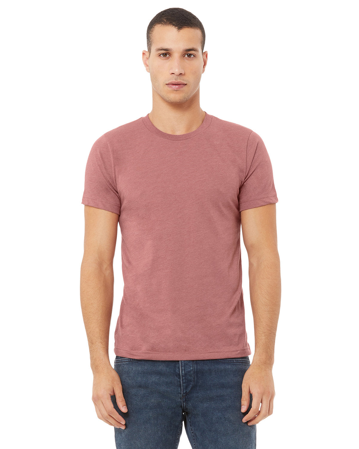 Bella + Canvas 3001CVC Unisex Heather CVC Crew Neck T-Shirt - Soft Cotton Blend Tee for Men & Women - Perfect for Casual Wear, Screen Printing & Everyday Comfort