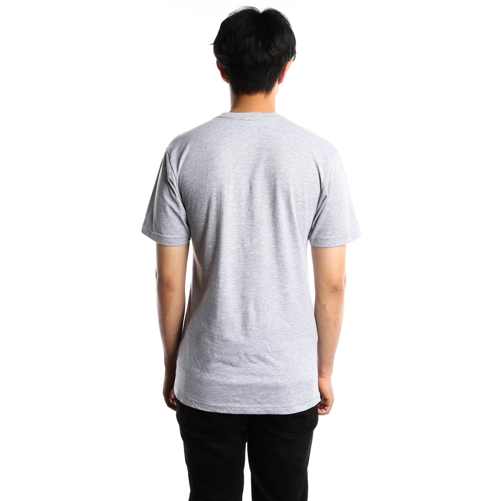 New Star 50/50 Tee - Soft Heather Grey Cotton Blend T-Shirt for Men & Women | Casual Wear, Gym, Lounge & Everyday Comfort