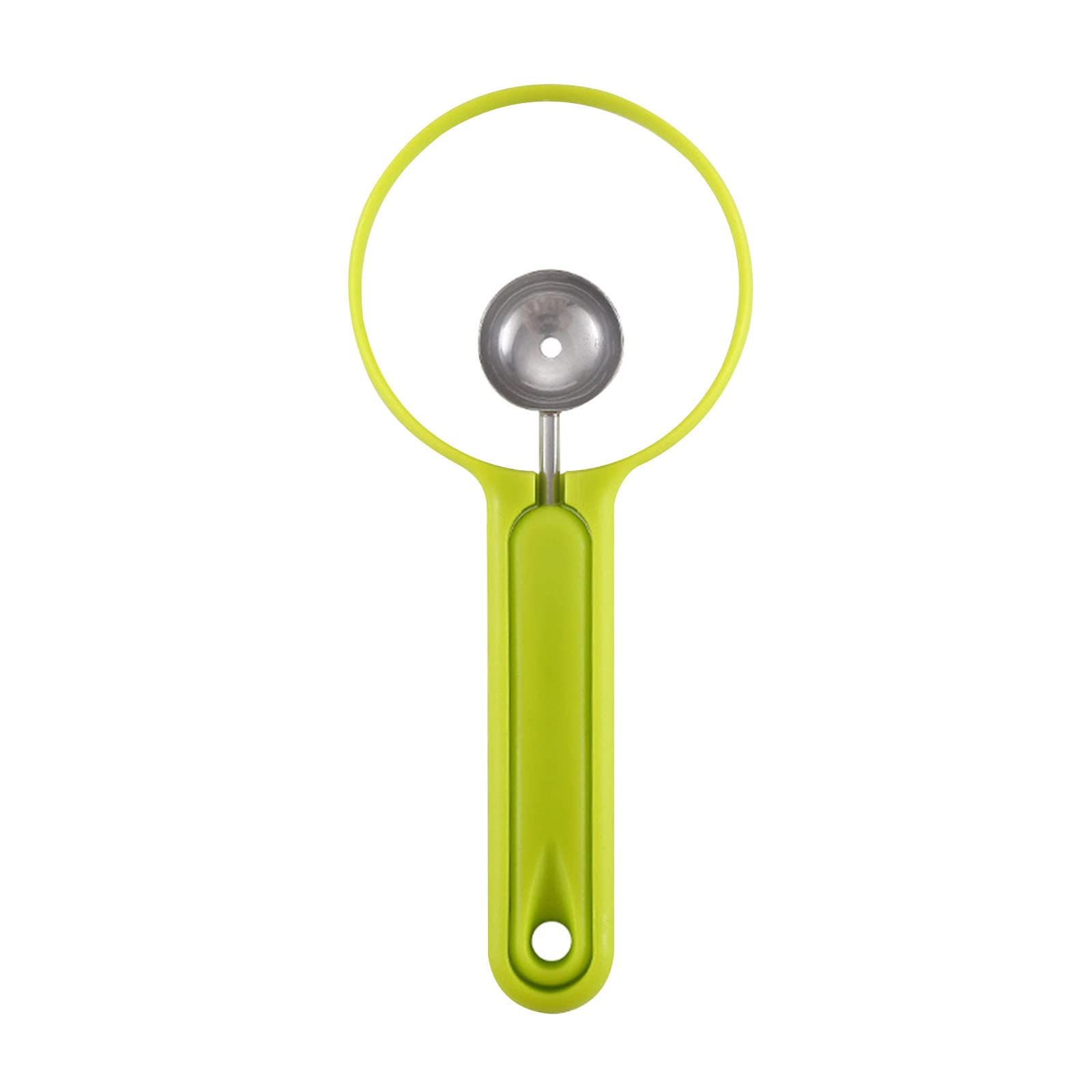 Stainless Steel Fruit Cutter - 3-in-1 Fruit Divider, Baller and Pulp Separator for Watermelon, Melon, Kiwi | Perfect for Fruit Salads, Smoothie Prep & Party Platters
