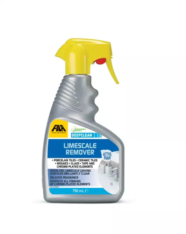 Fila Deepclean 750 ml Lime Scale Remover - Heavy Duty Bathroom & Kitchen Cleaner for Tiles, Sinks, and Showers