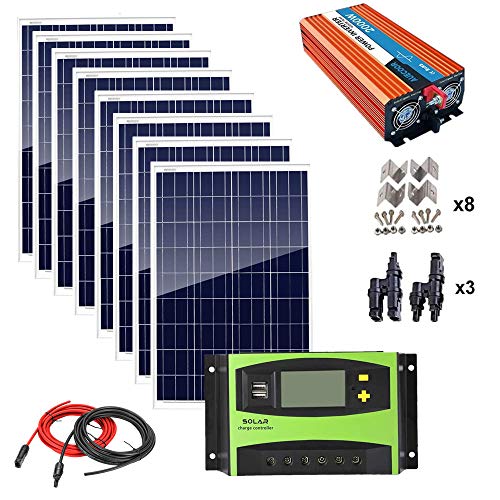 8PCS Solar Panel Kit