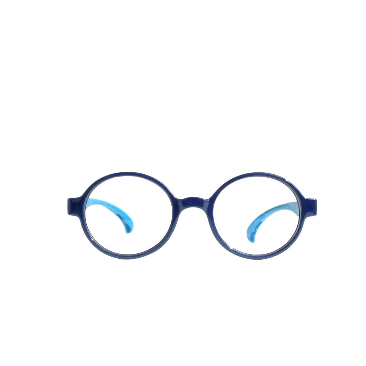 Blue Light Blocking Kids Glasses - Round Computer Glasses for Children (S8146) - Protect Eyes from Digital Screens for School & Gaming
