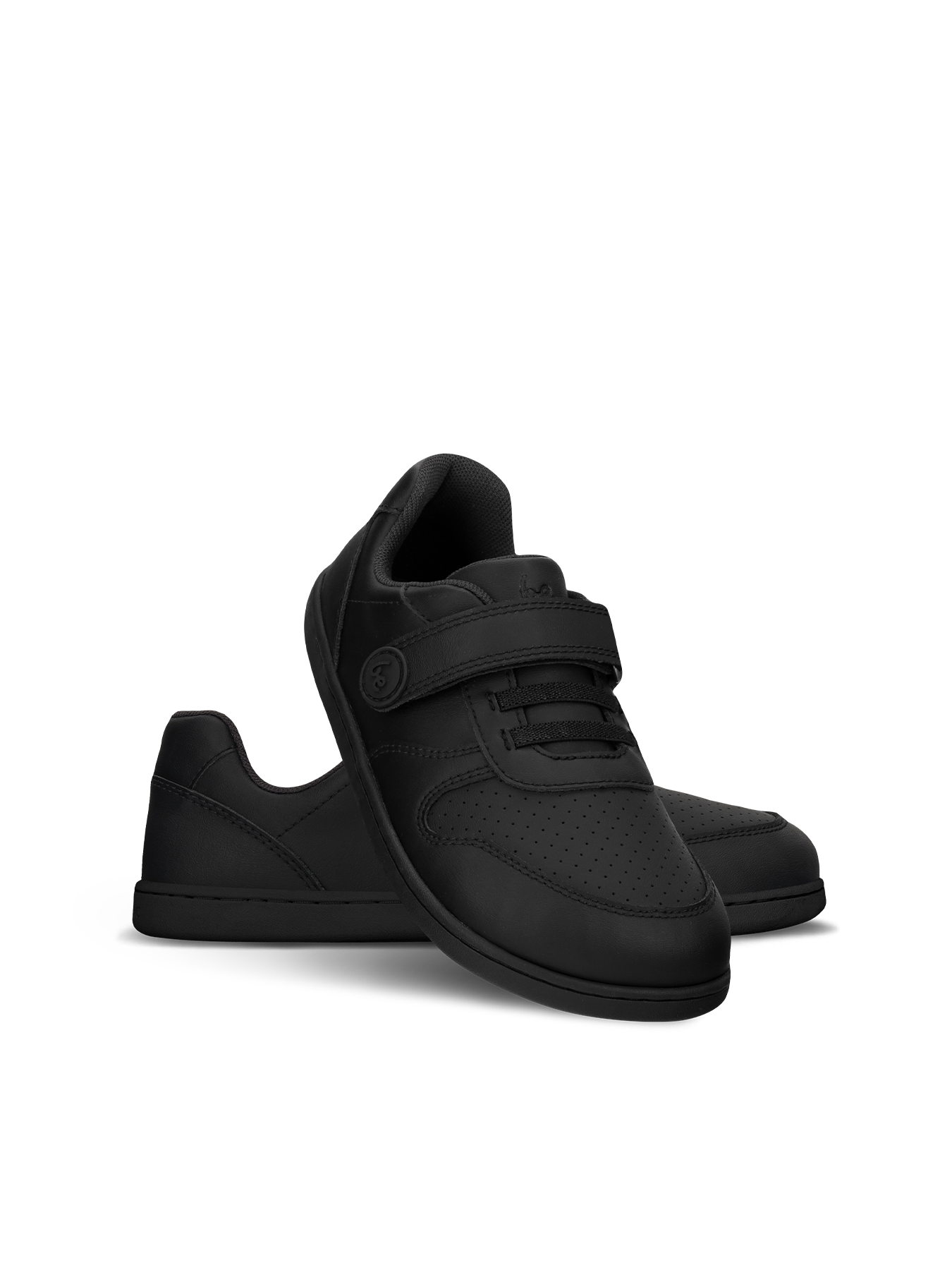 Be Lenka Scoot Kids Barefoot Sneakers for Boys & Girls - All Black | Lightweight & Flexible for Playground, School & Outdoor Activities