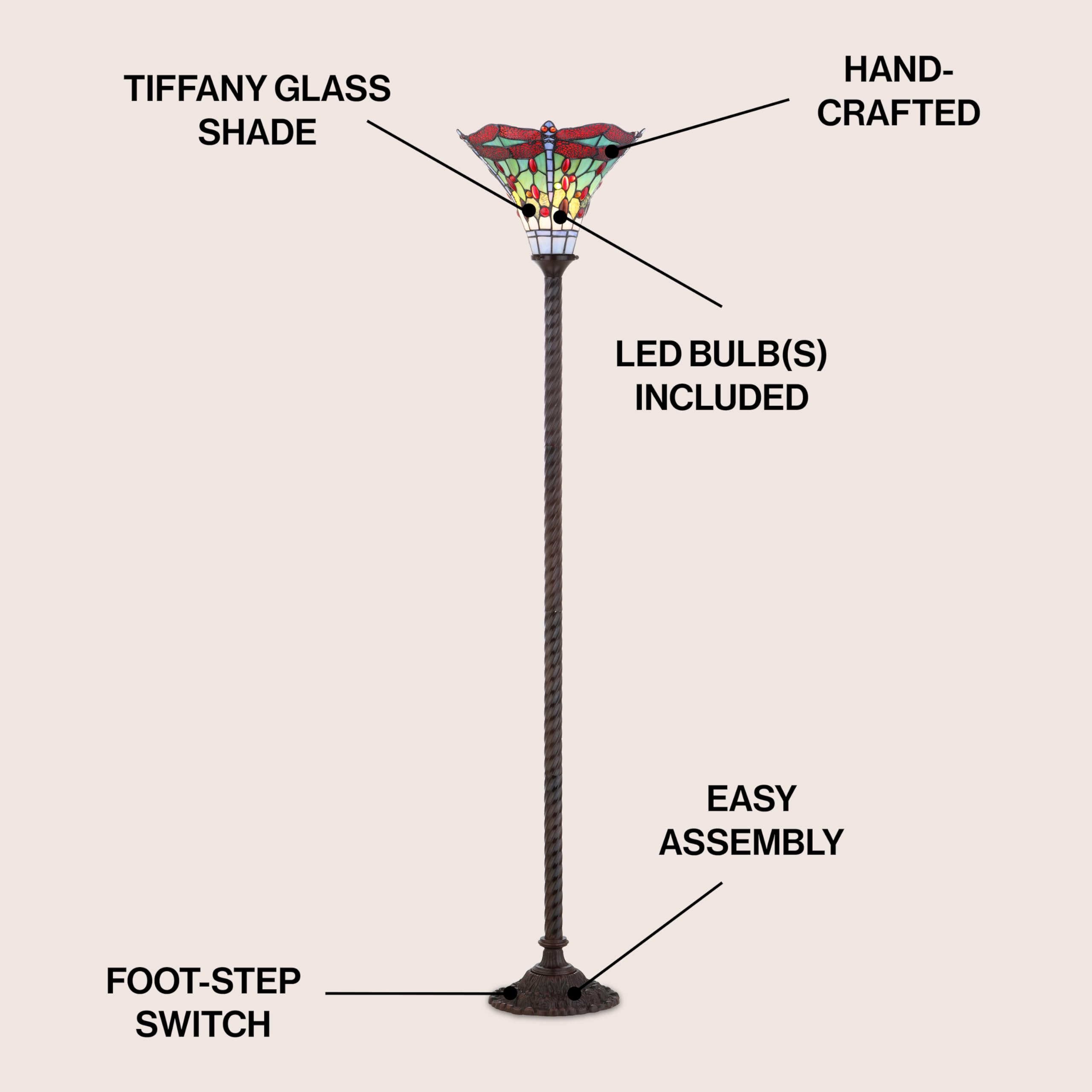 JYL8002A Dragonfly Tiffany-Style 71