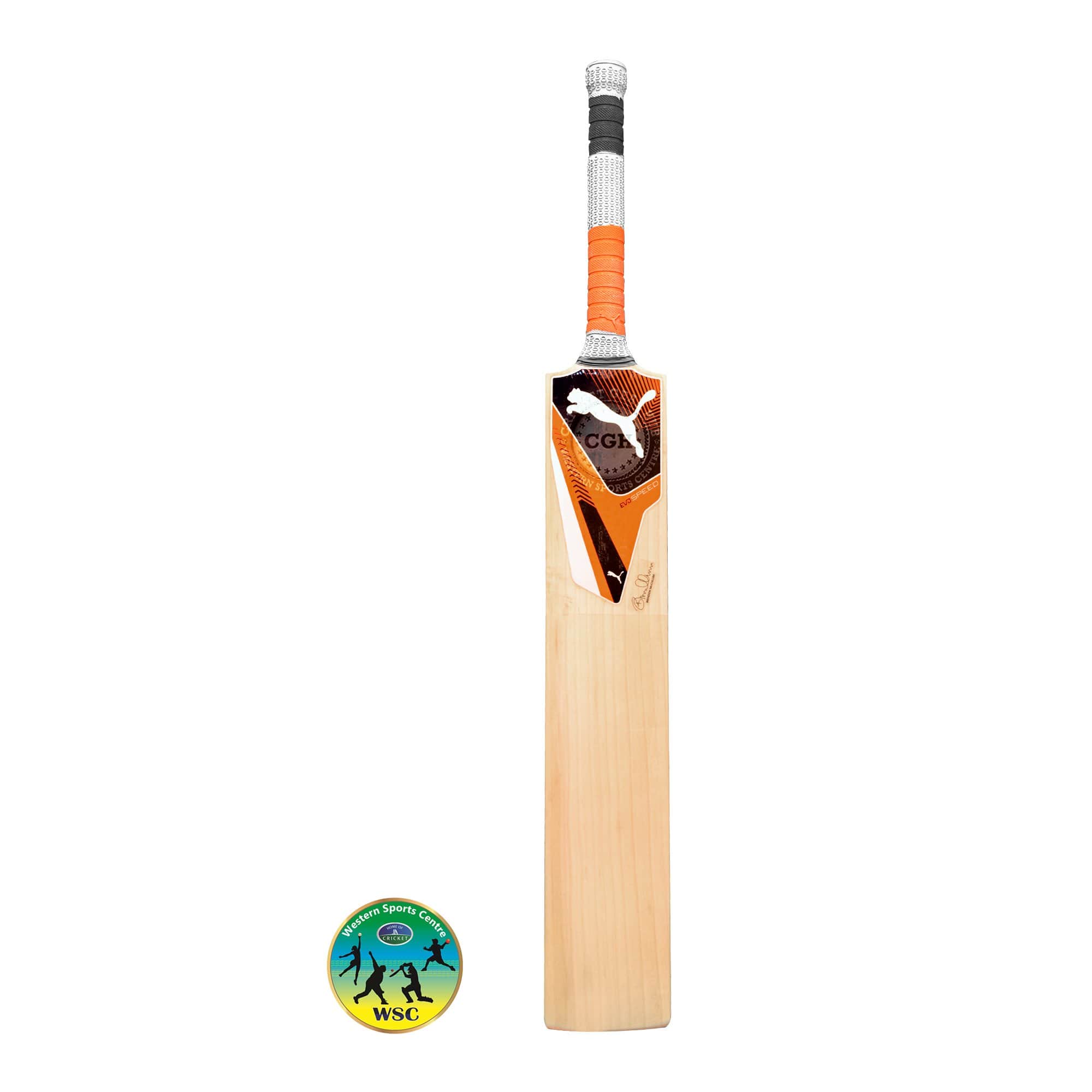 PUMA Evospeed Cricket Bat for Junior Players - Lightweight & Durable Cricket Bat for Kids & Youth - Perfect for Training, Matches & Backyard Cricket Games